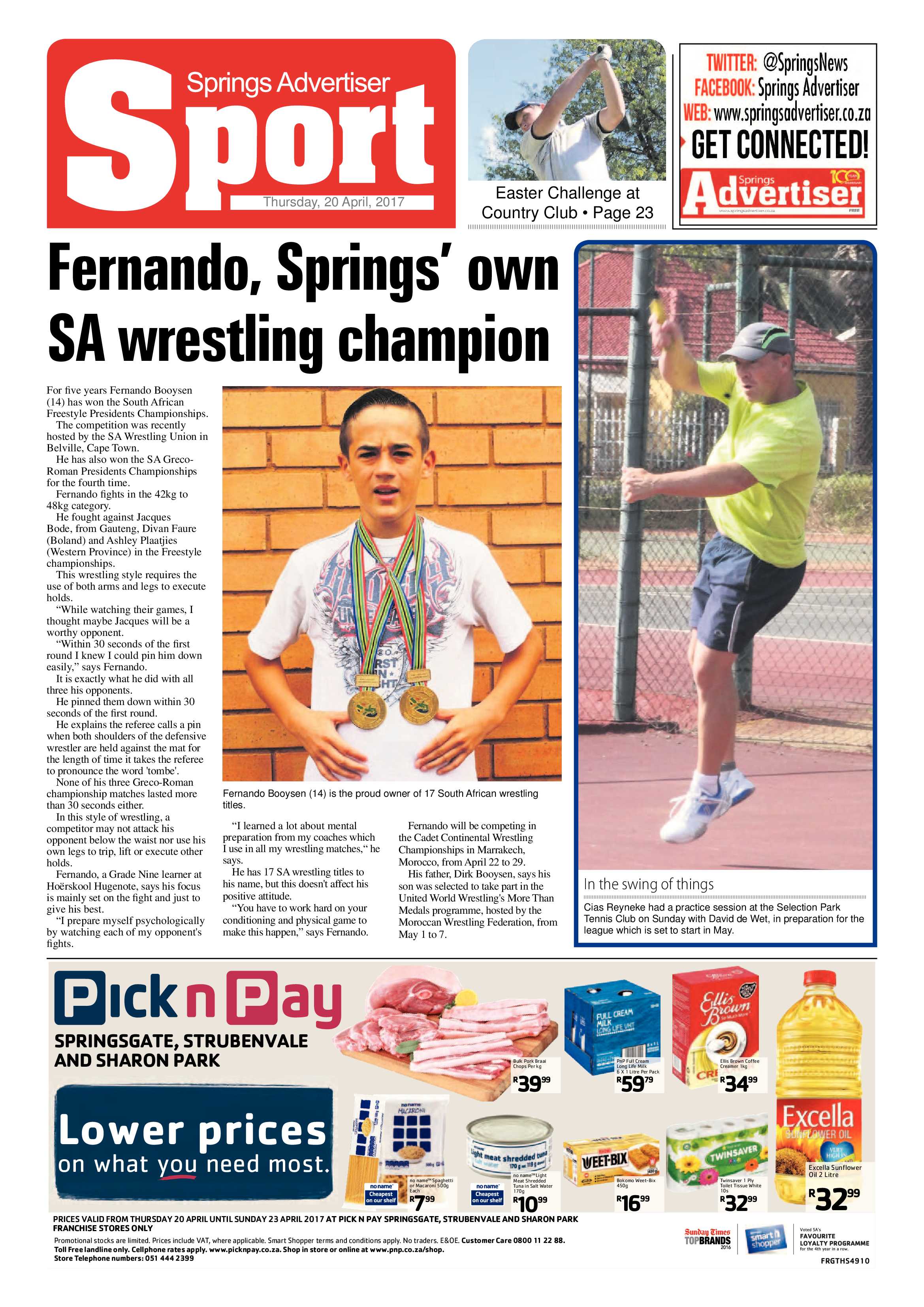 Springs Advertiser 2 April 2017 page 24