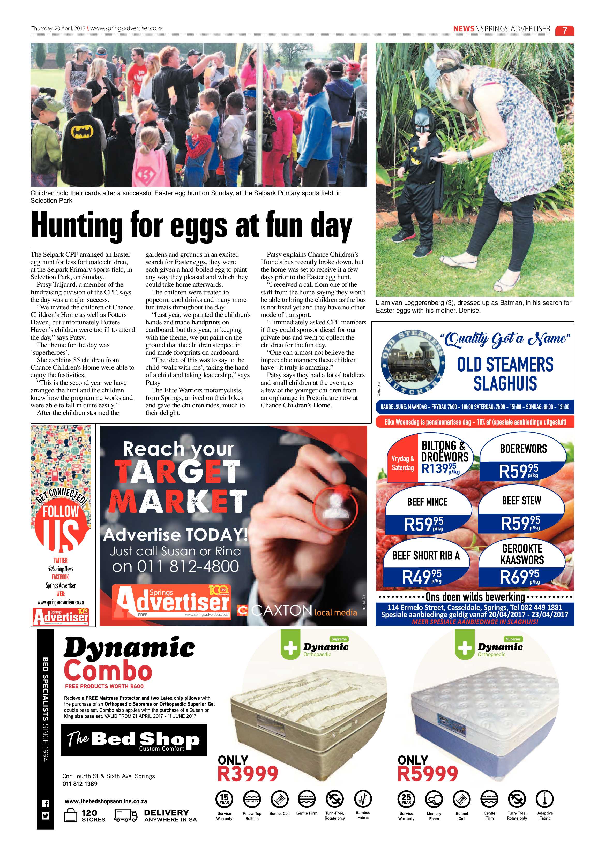 Springs Advertiser 2 April 2017 page 7