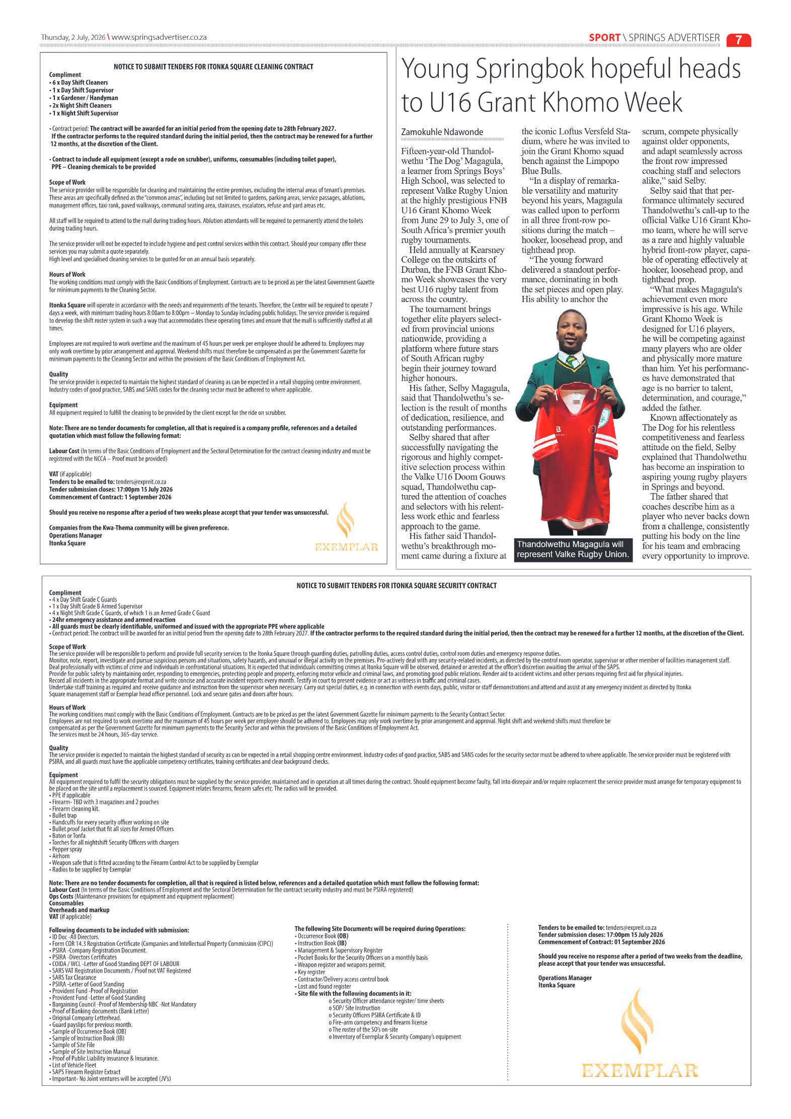 Springs Advertiser 2 July 2026 page 7
