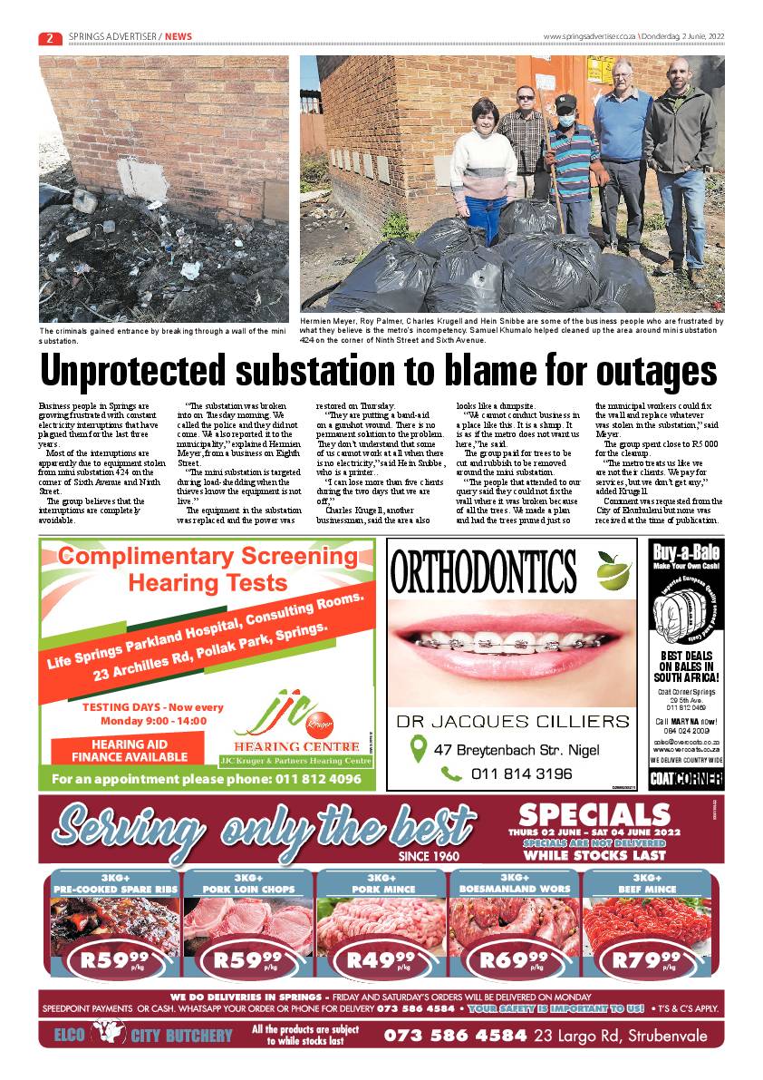 Springs Advertiser 2 June 2022 page 2
