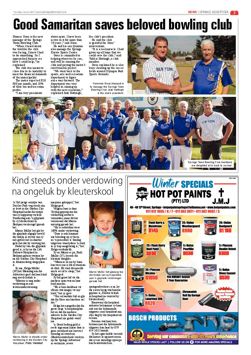 Springs Advertiser 2 June 2022 page 3