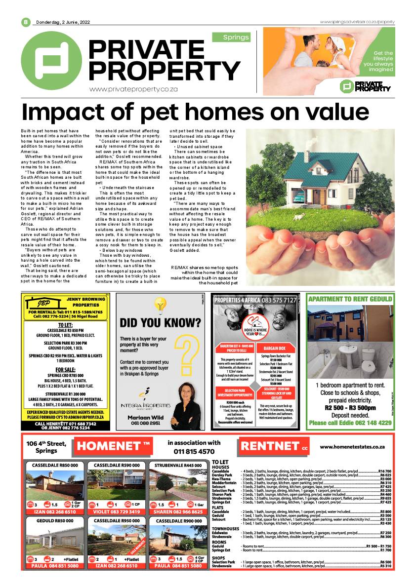 Springs Advertiser 2 June 2022 page 8