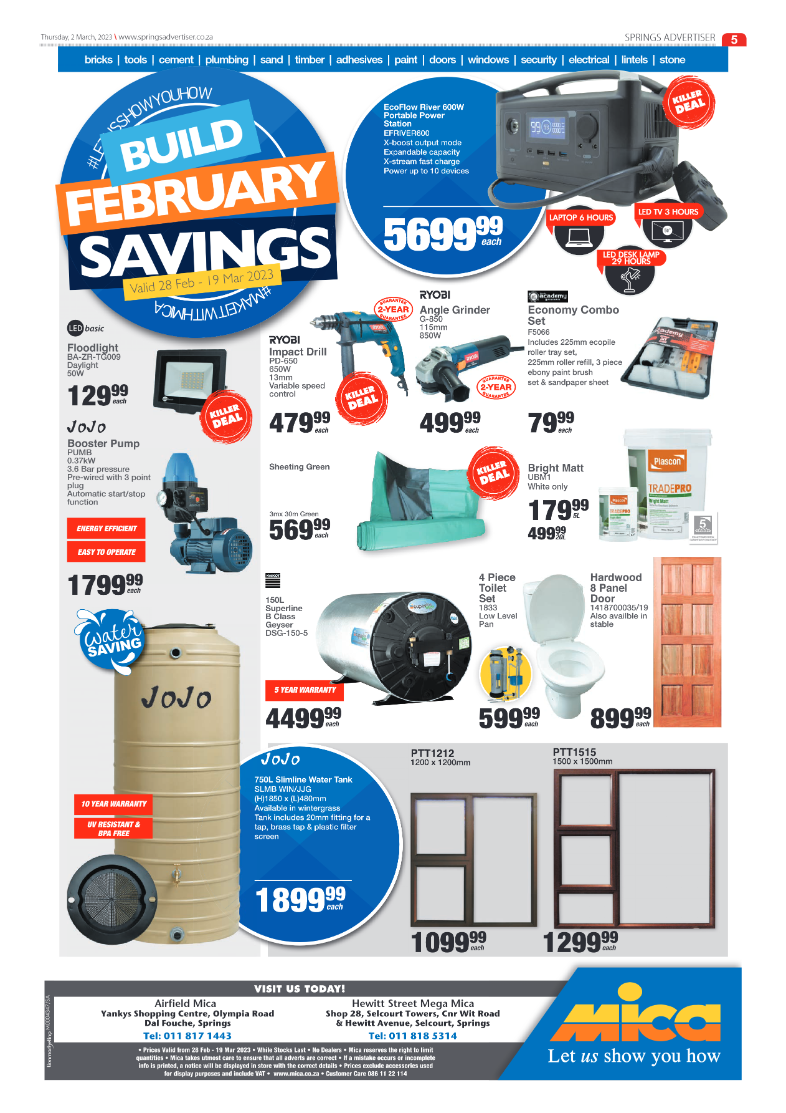 Springs Advertiser 2 March 2023 page 5