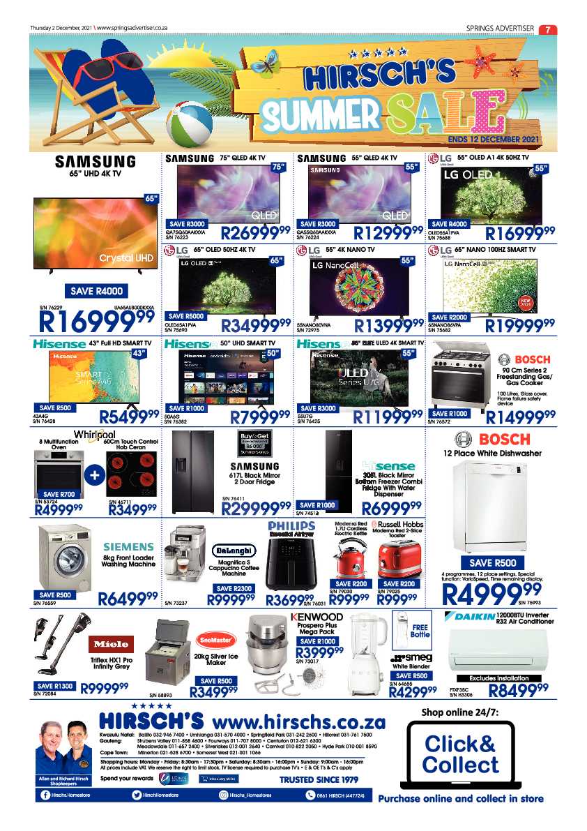 Springs Advertiser 2 December 2021 page 7