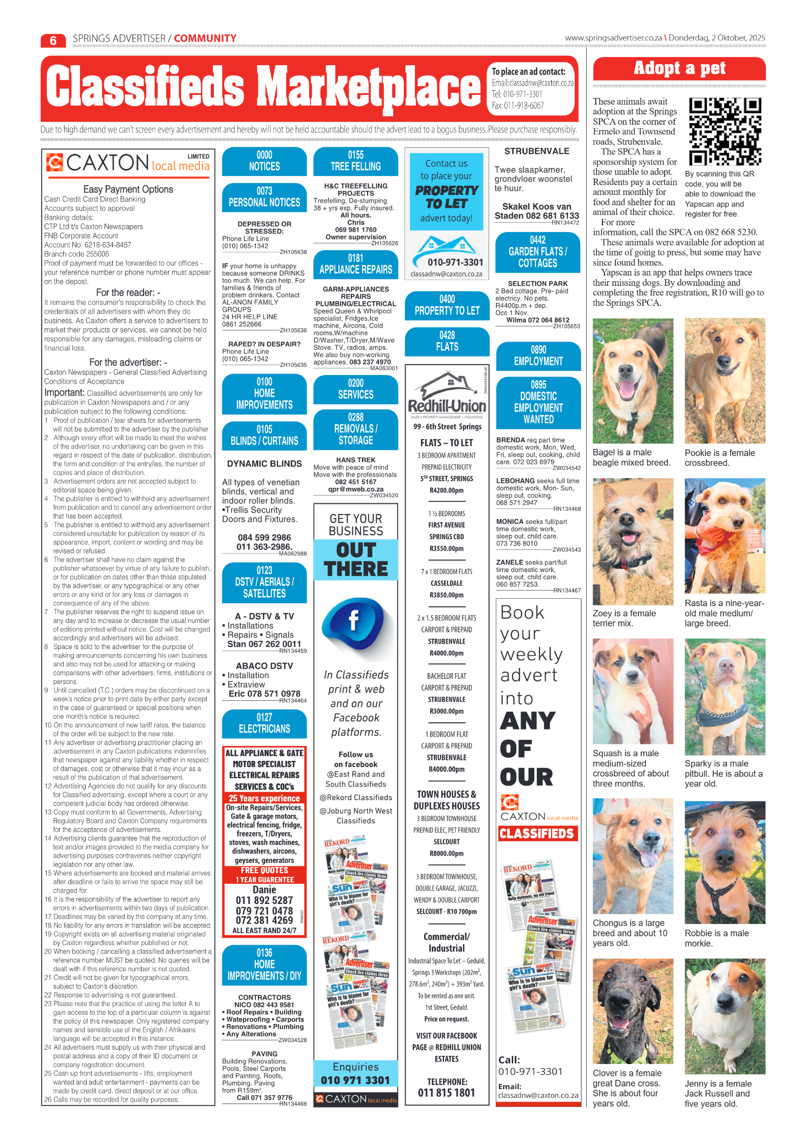Springs Advertiser 2 October 2025 page 6