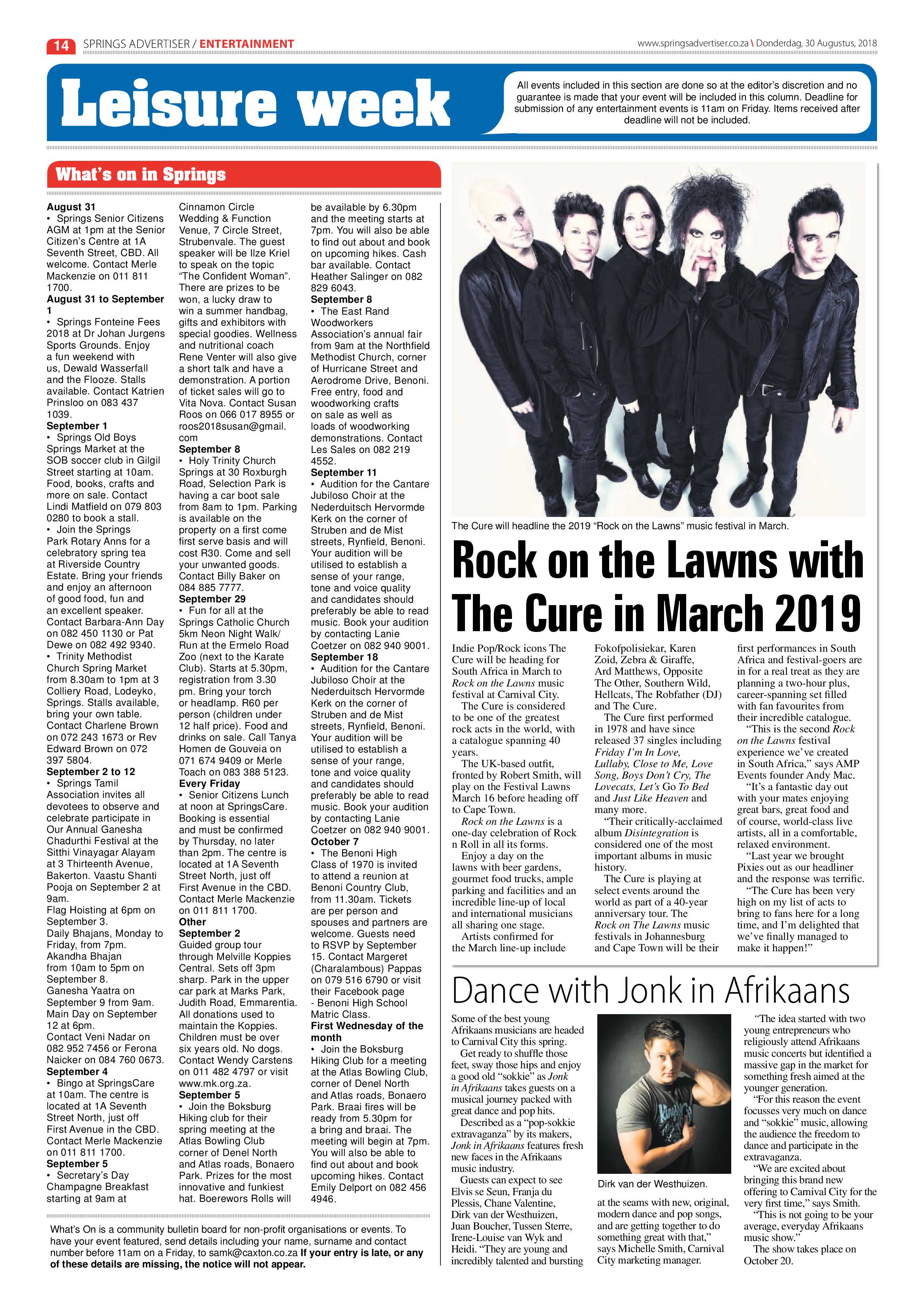 Springs Advertiser 30 August 2018 page 14