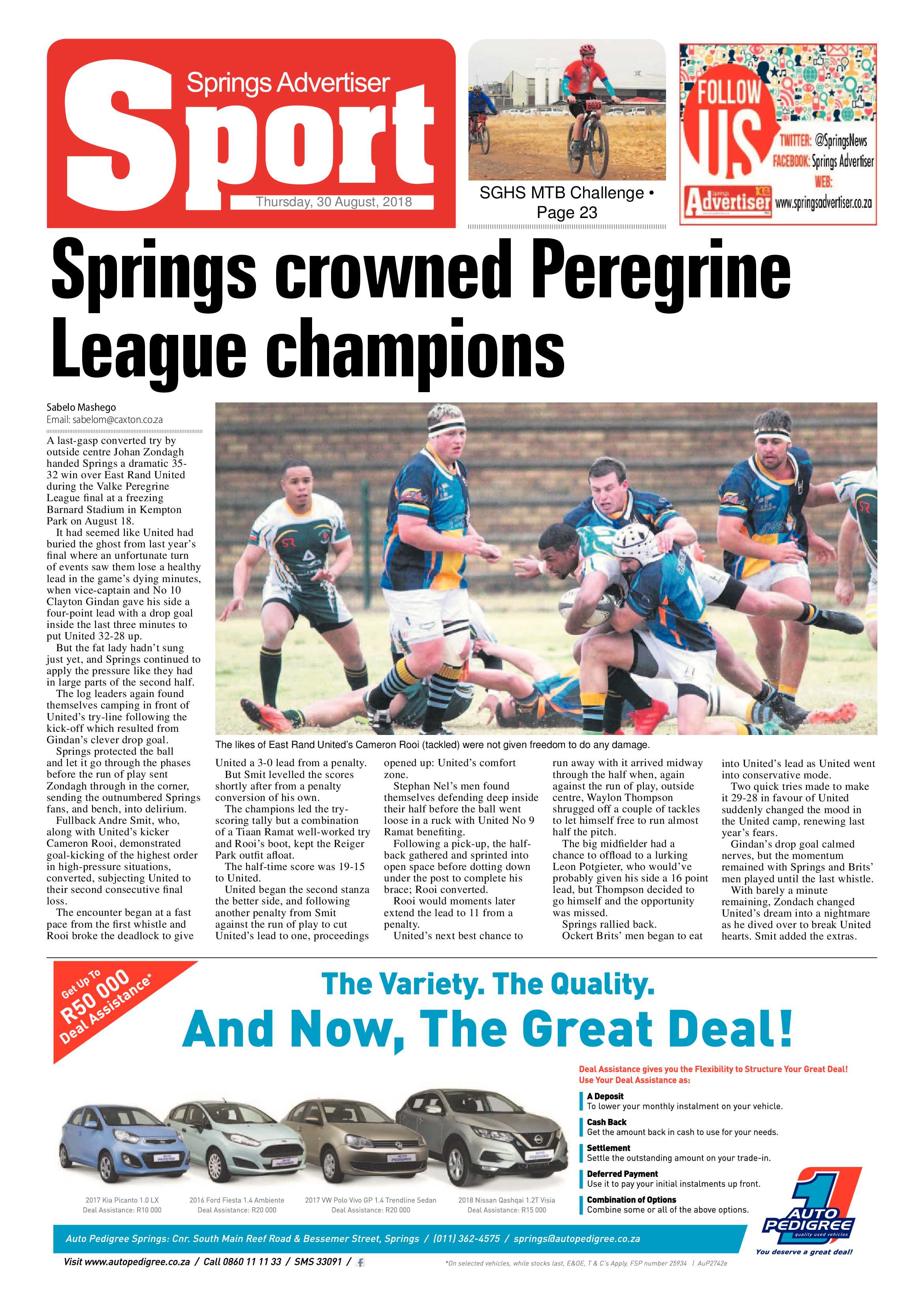 Springs Advertiser 30 August 2018 page 24