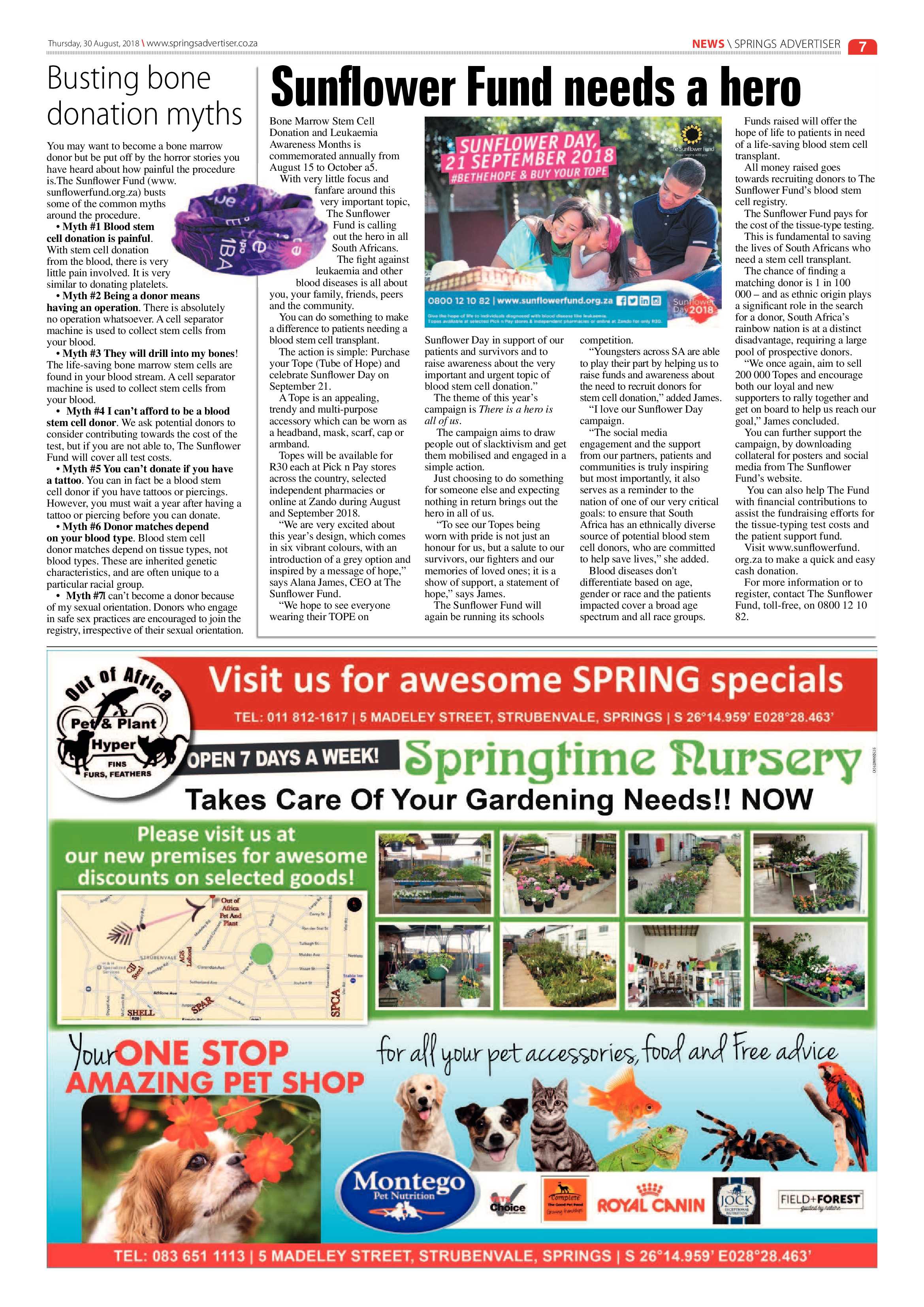 Springs Advertiser 30 August 2018 page 7