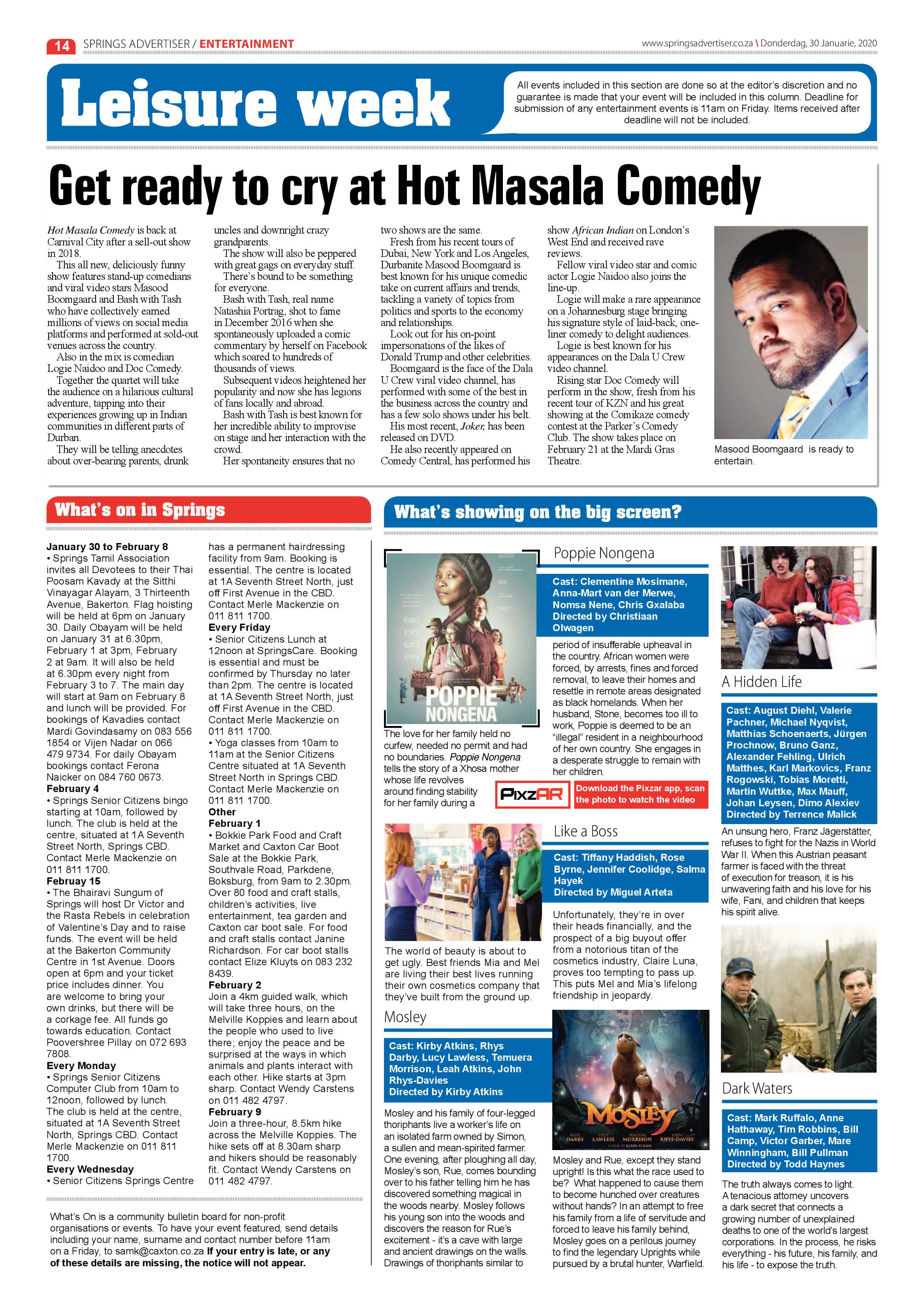 Springs Advertiser 30 January 2020 page 14