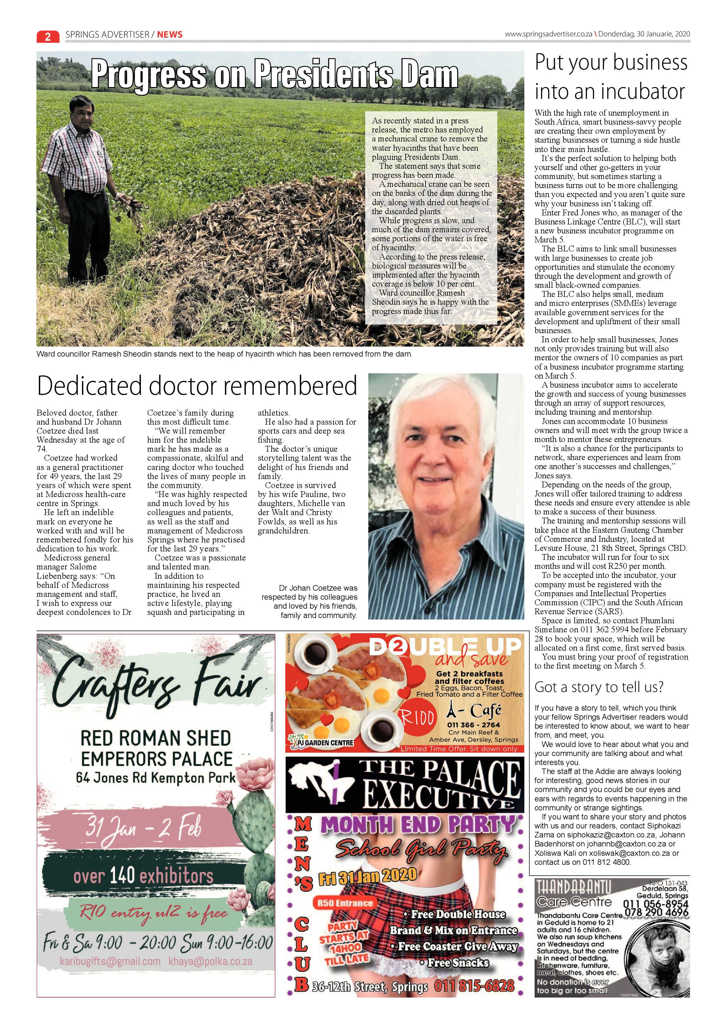 Springs Advertiser 30 January 2020 page 2