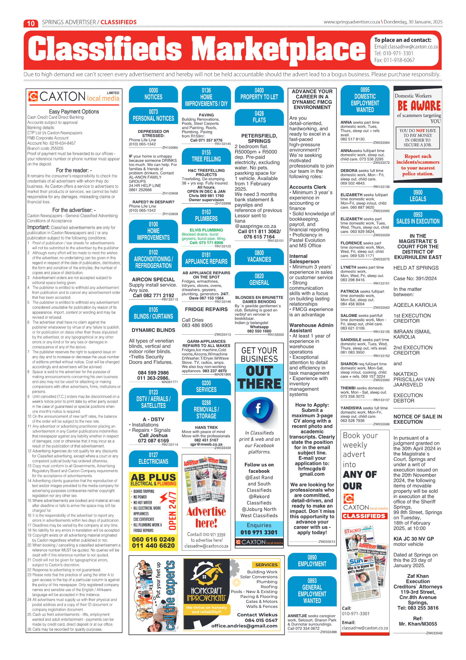 Springs Advertiser 30 January 2025 page 10