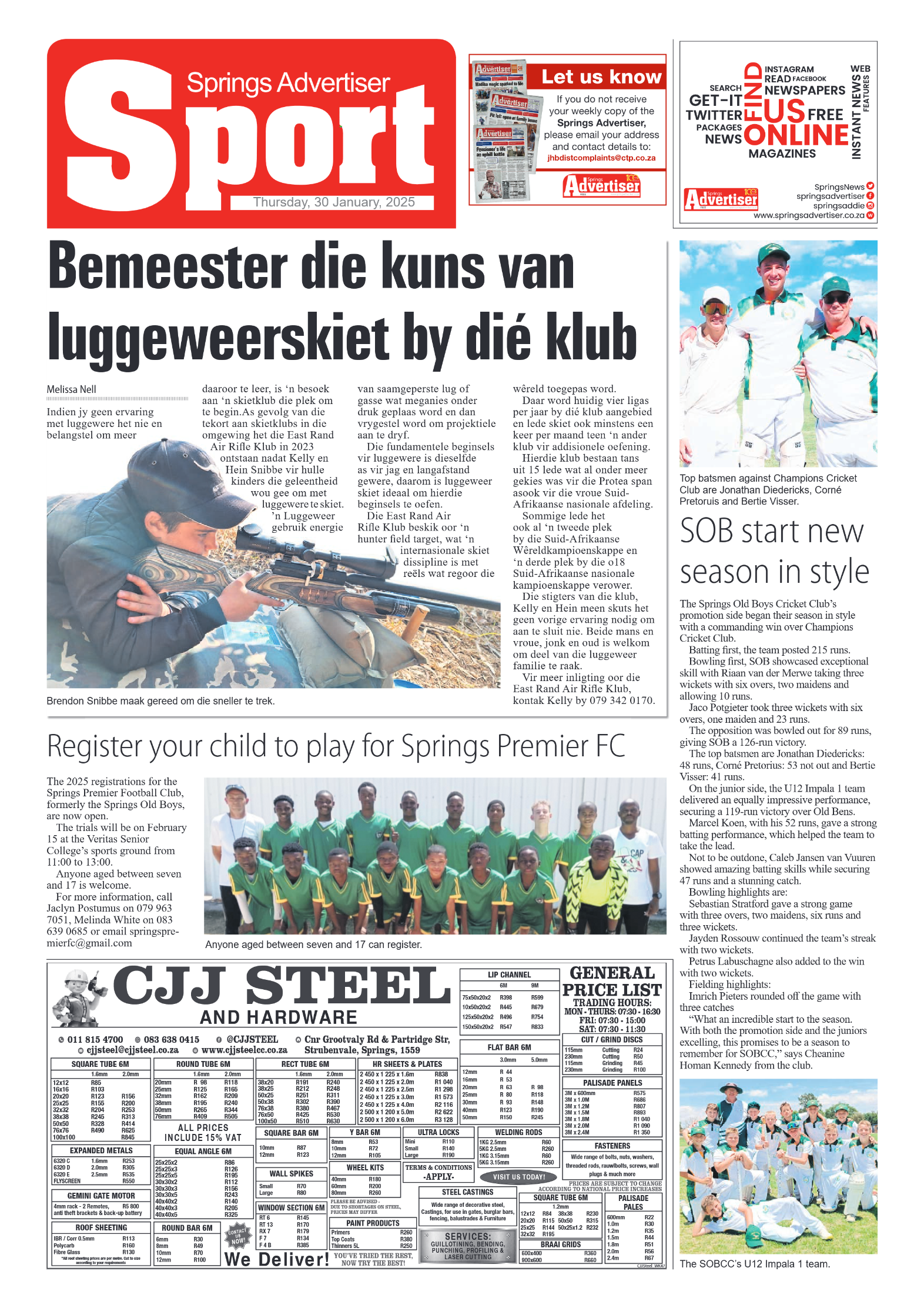 Springs Advertiser 30 January 2025 page 12