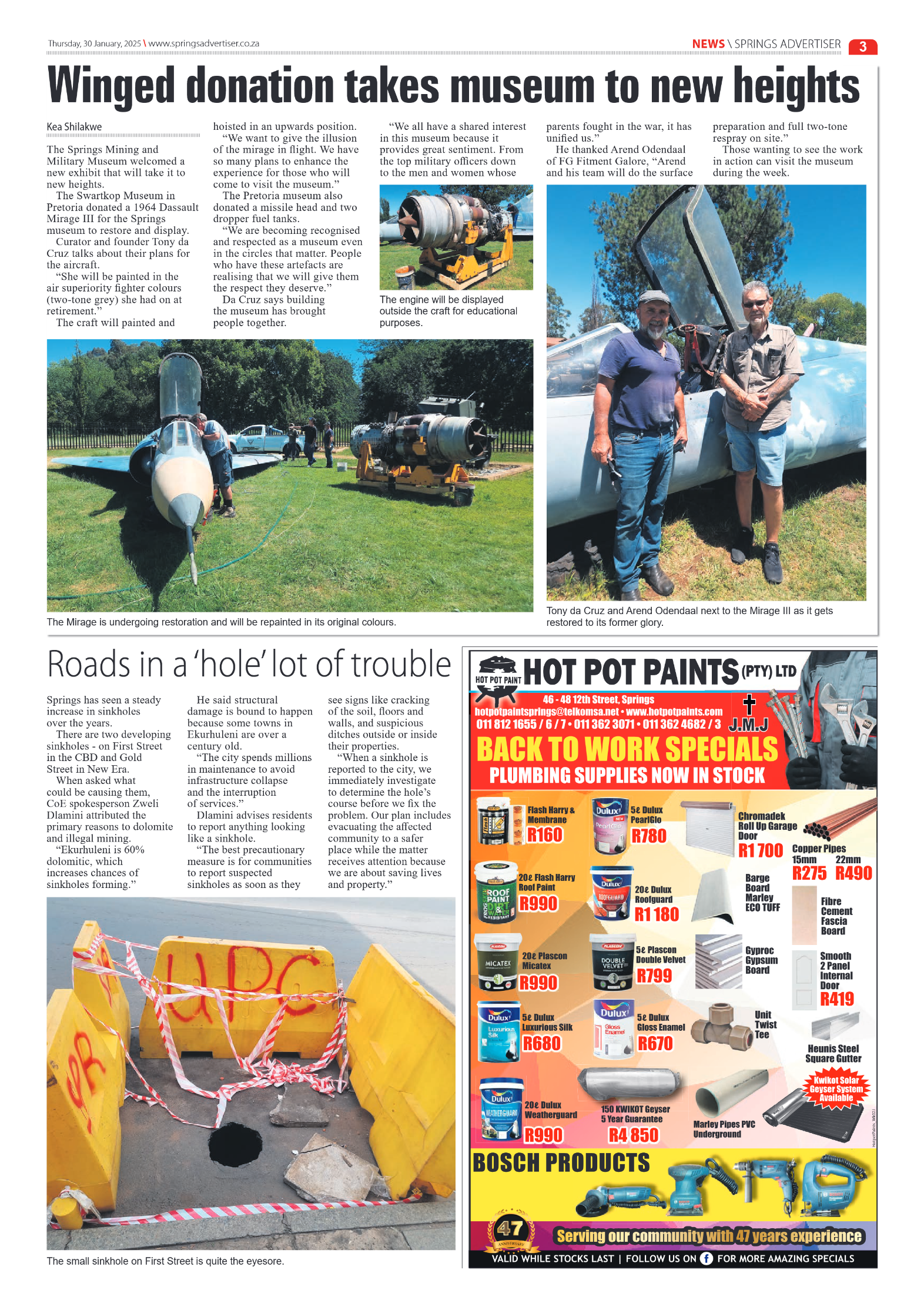 Springs Advertiser 30 January 2025 page 3