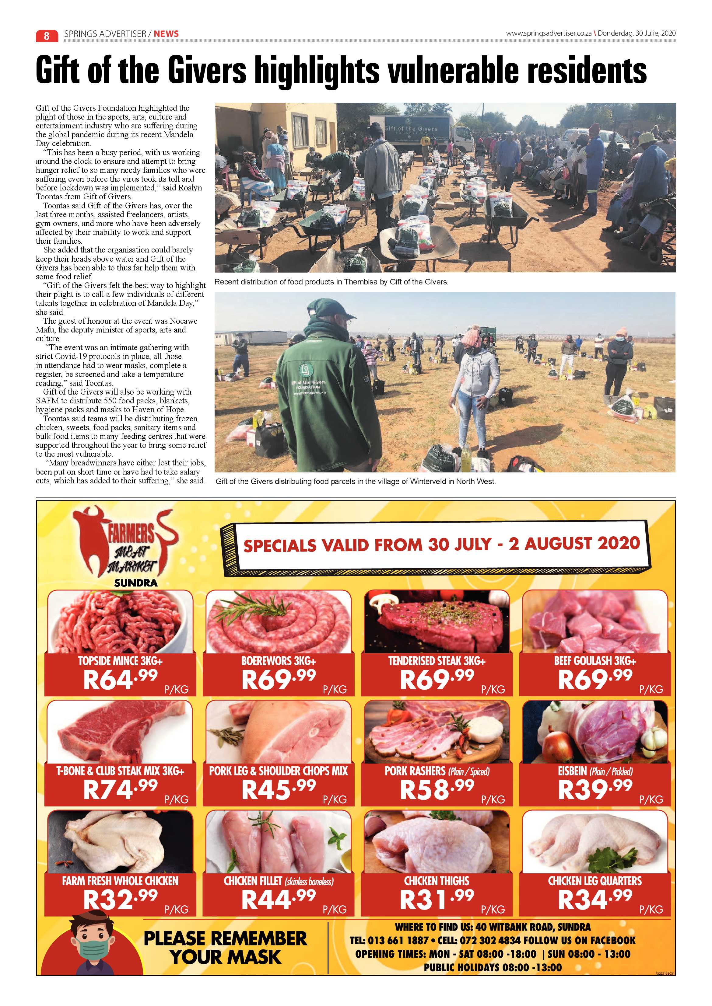Springs Advertiser 30 July 2020 page 8