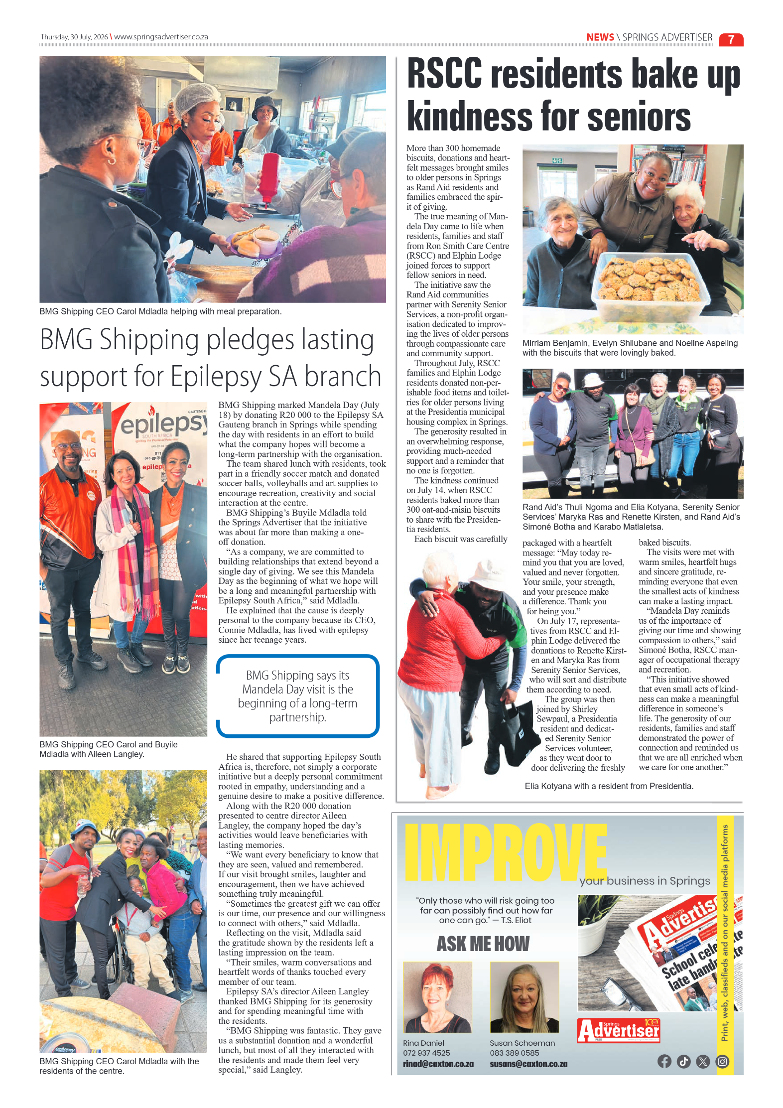 Springs Advertiser 30 July 2026 page 19