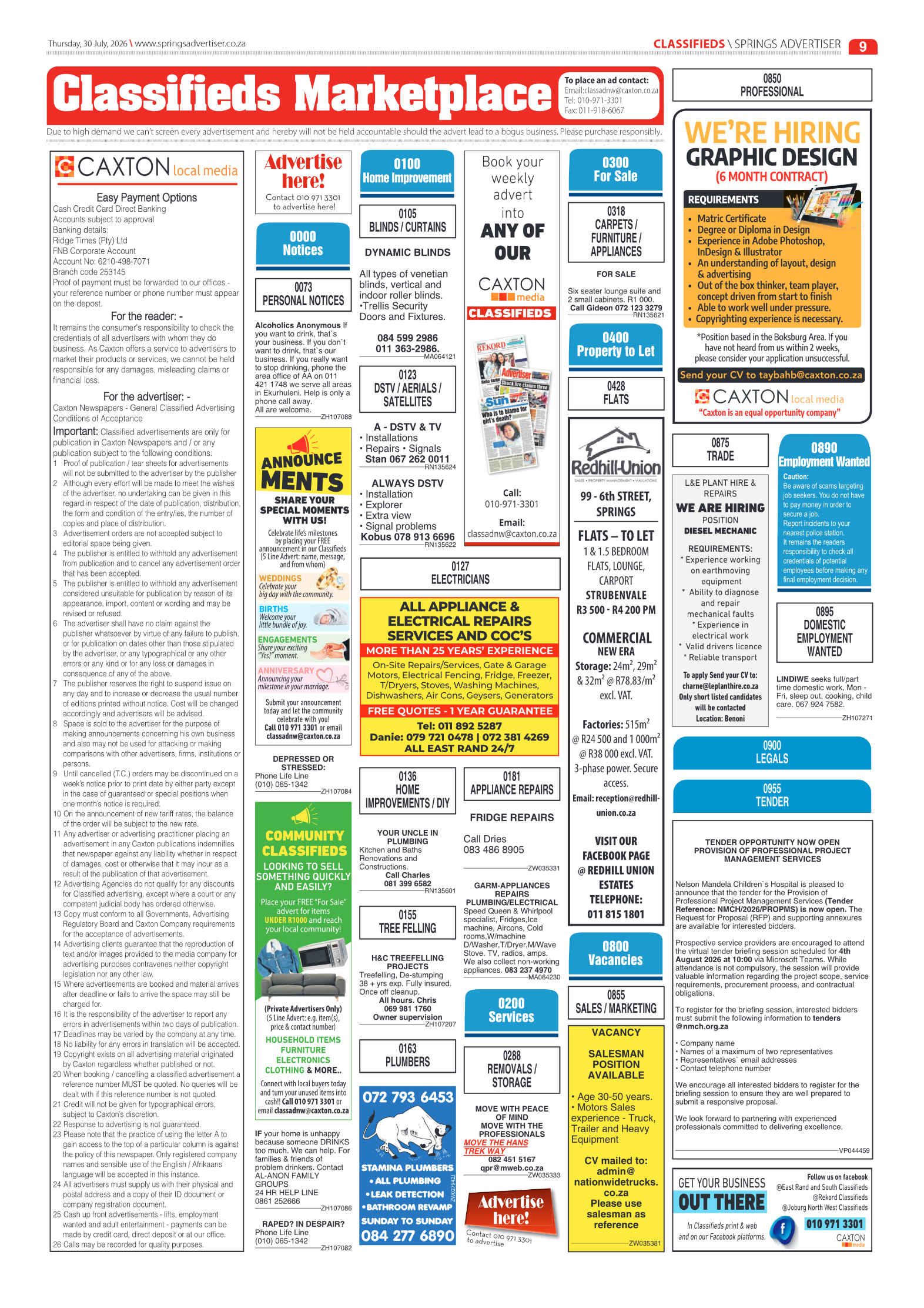 Springs Advertiser 30 July 2026 page 21