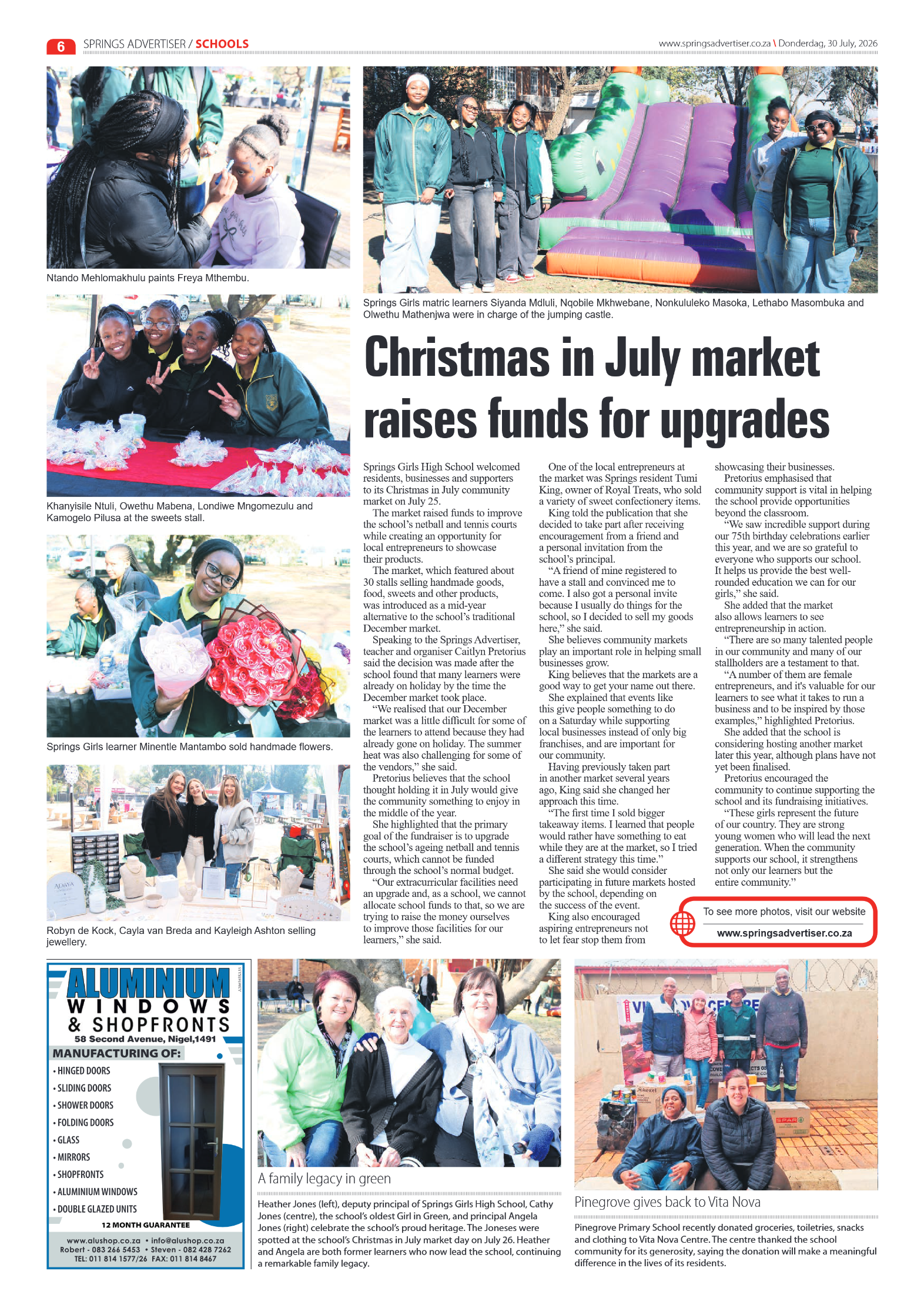 Springs Advertiser 30 July 2026 page 6