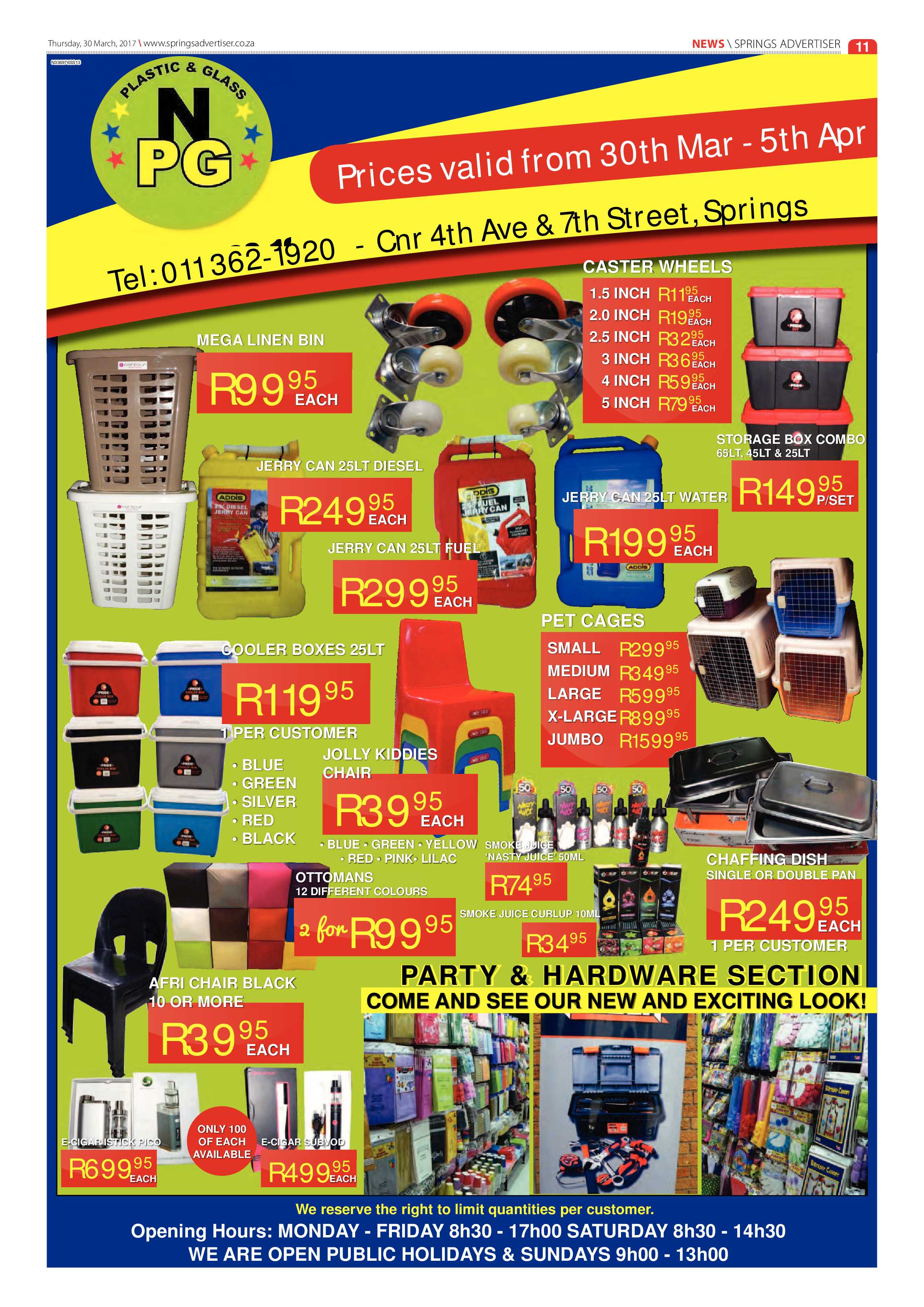 Springs Advertiser 30 March 2017 page 11