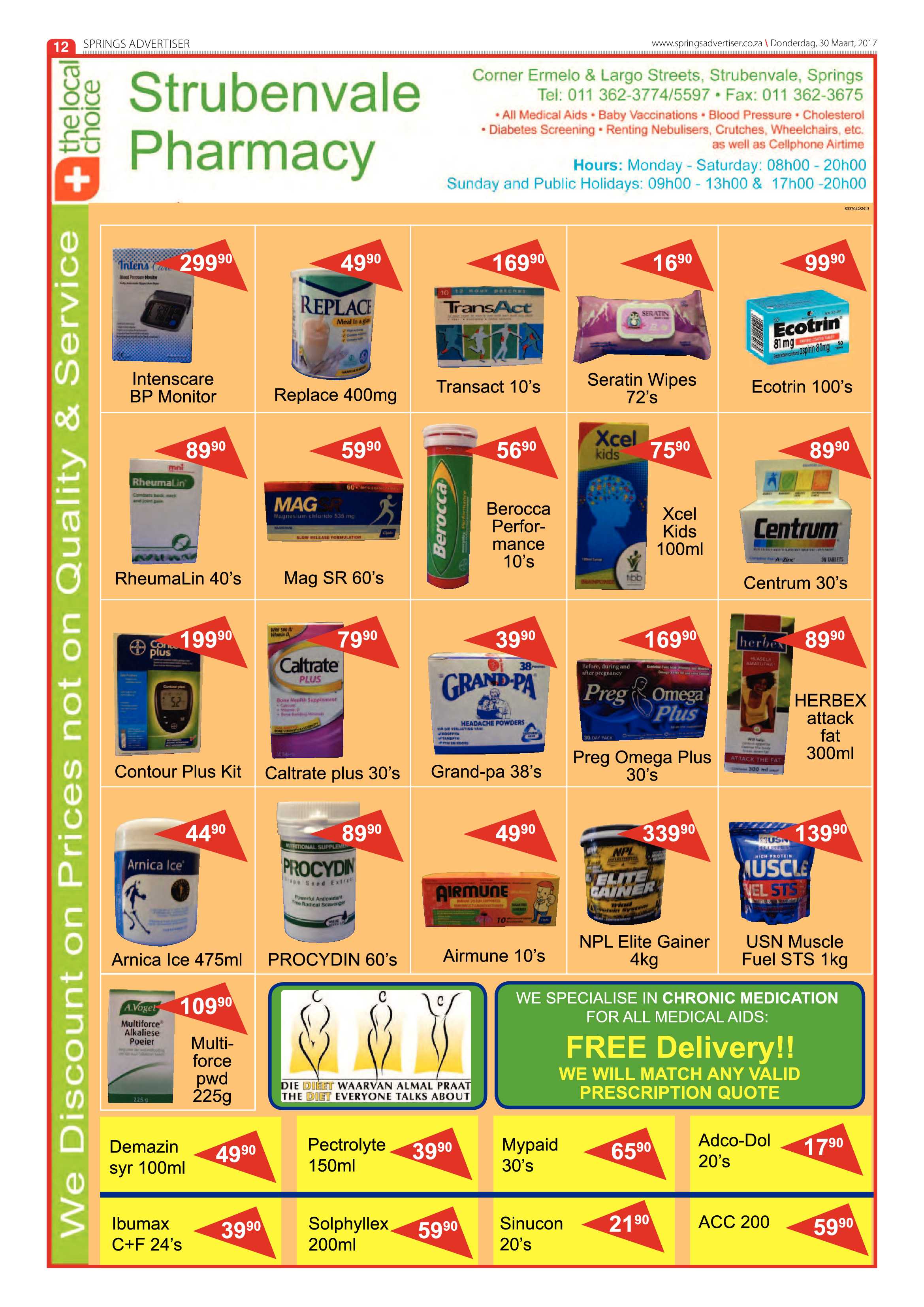 Springs Advertiser 30 March 2017 page 12