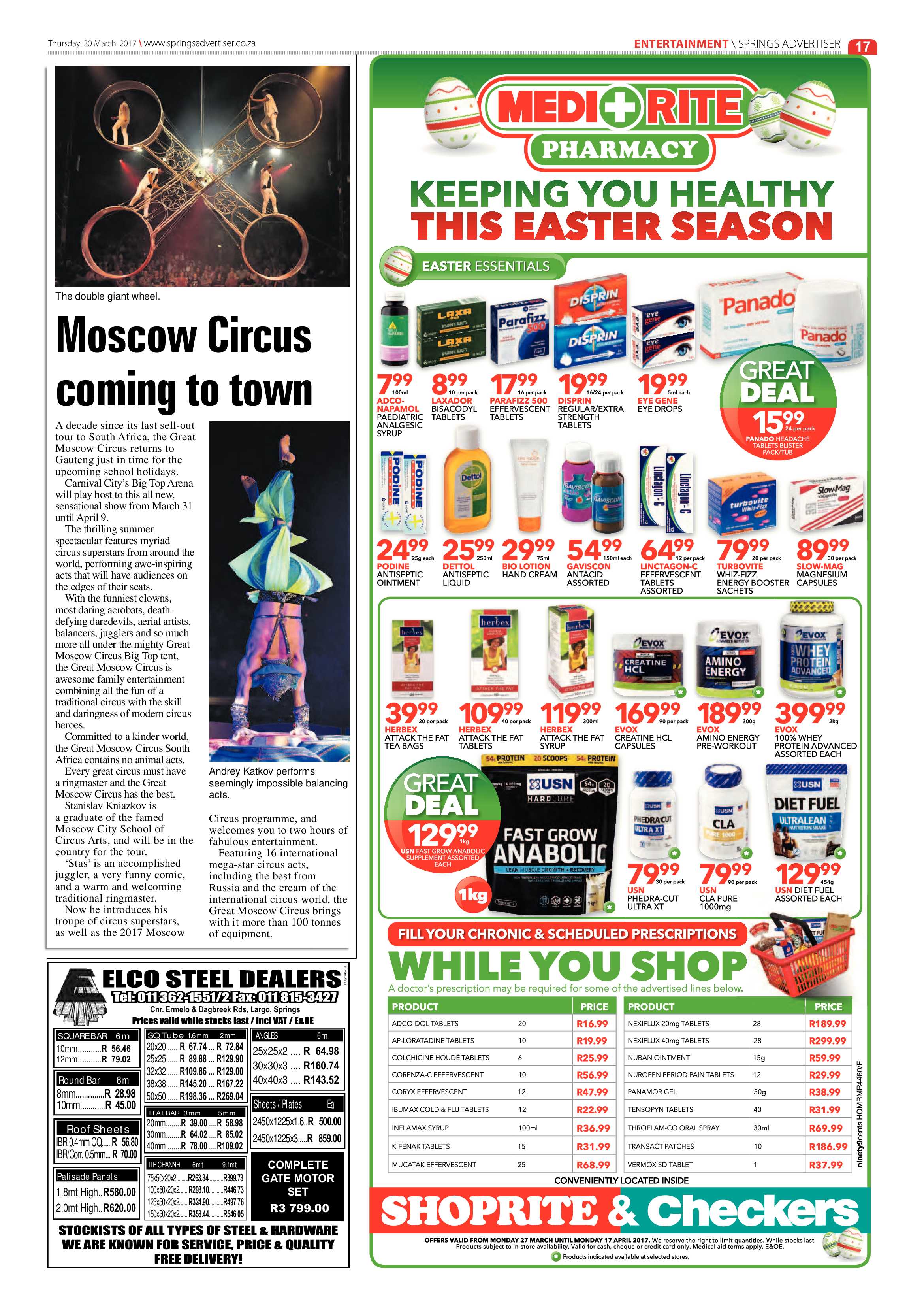 Springs Advertiser 30 March 2017 page 17