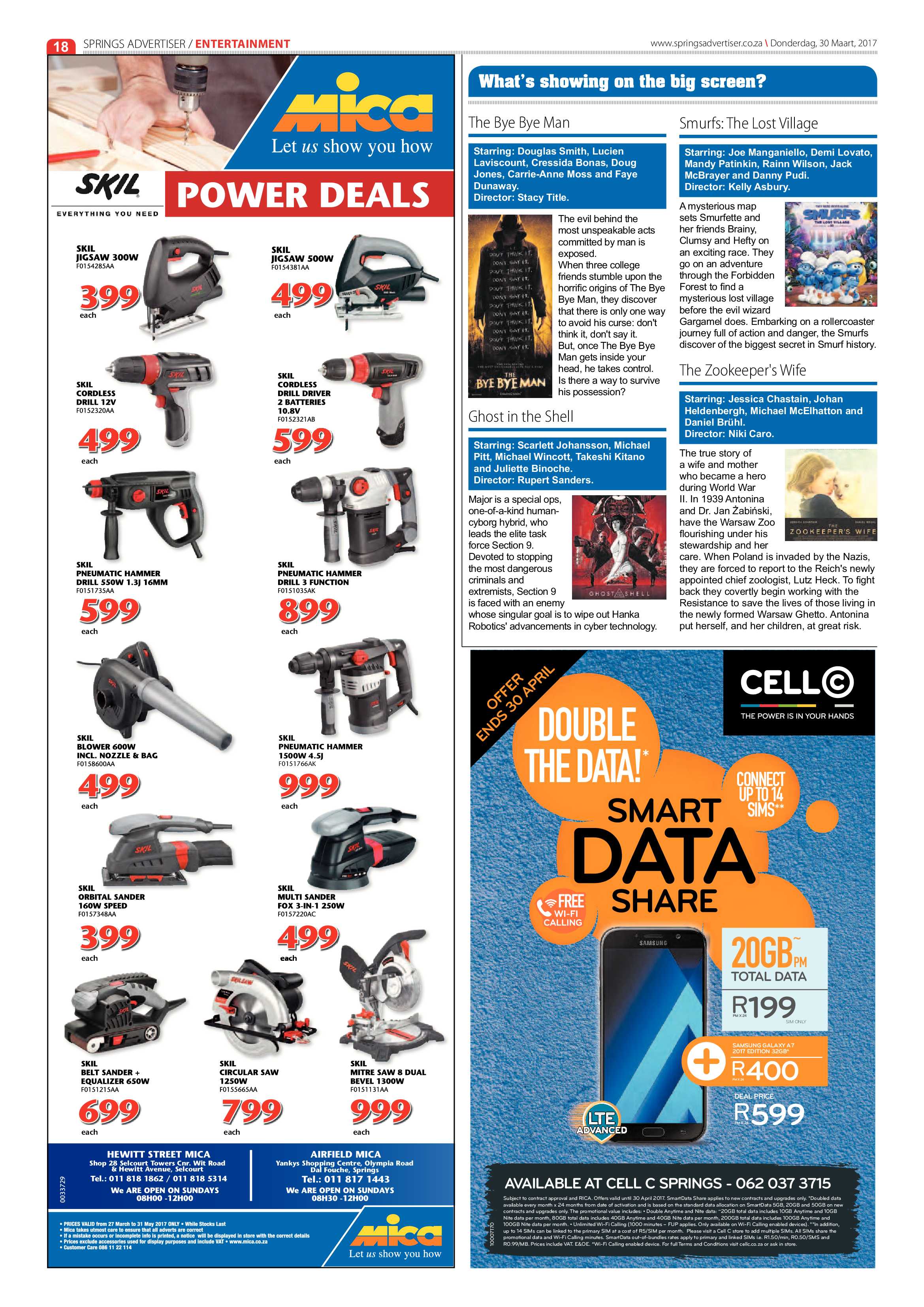 Springs Advertiser 30 March 2017 page 18