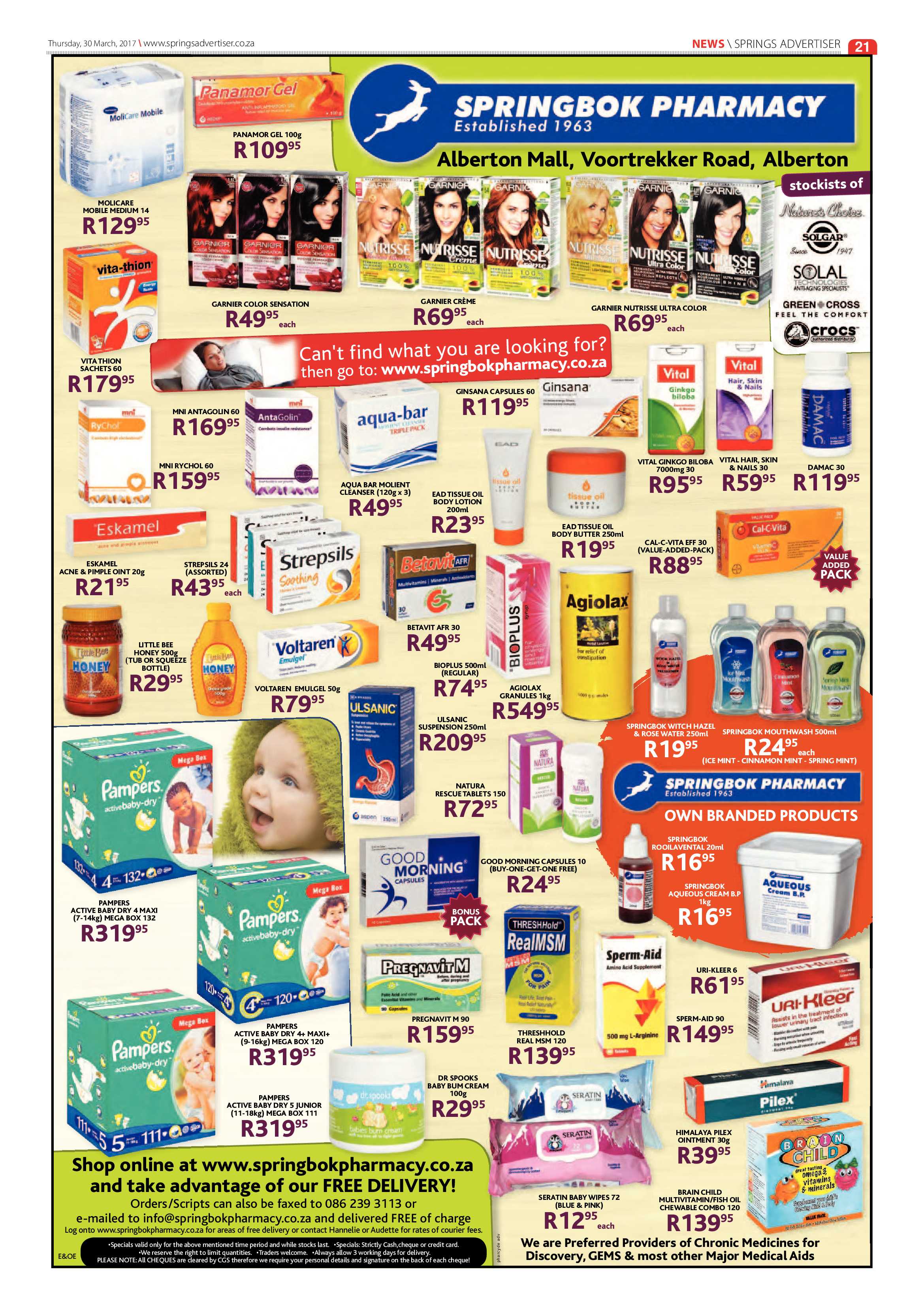 Springs Advertiser 30 March 2017 page 21