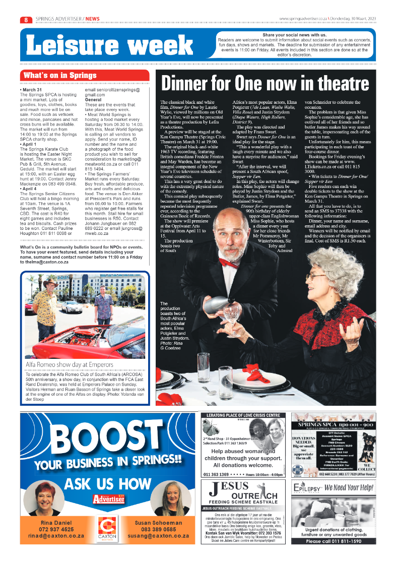 Springs Advertiser 30 March 2023 page 8