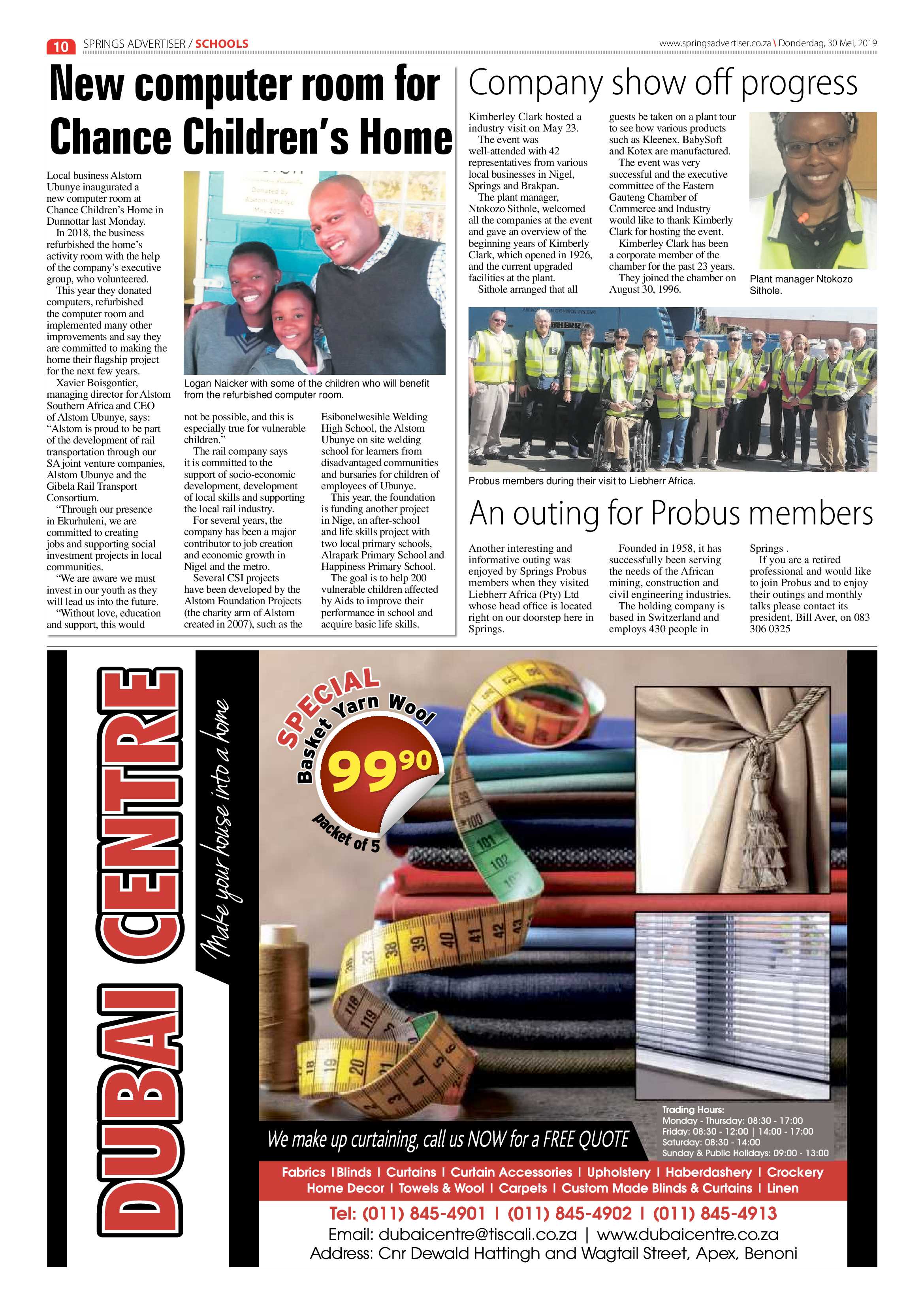Springs Advertiser 30 May 2019 page 10