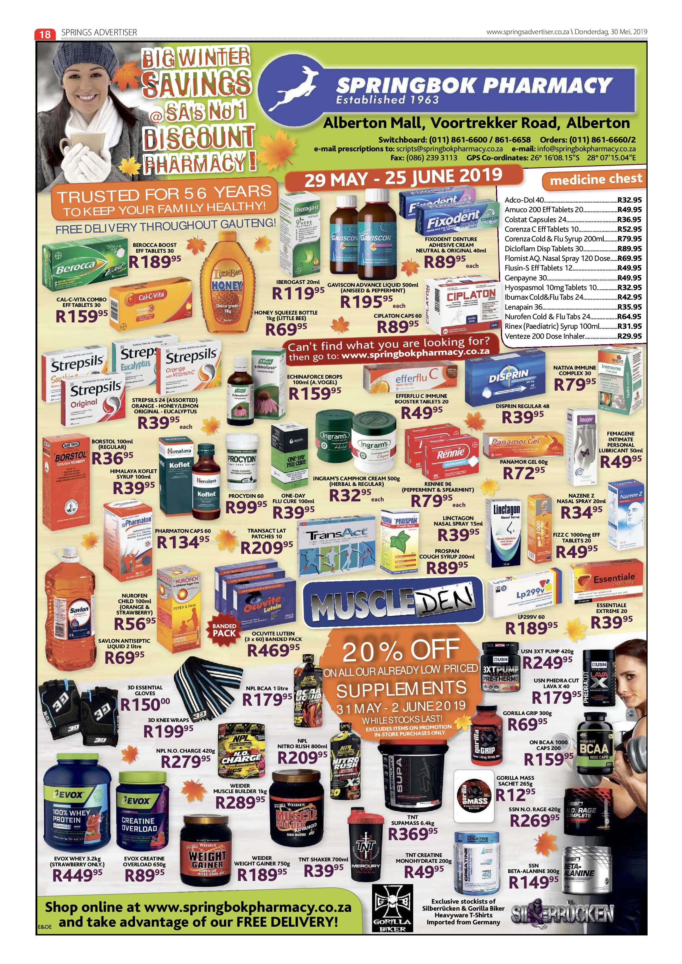 Springs Advertiser 30 May 2019 page 18