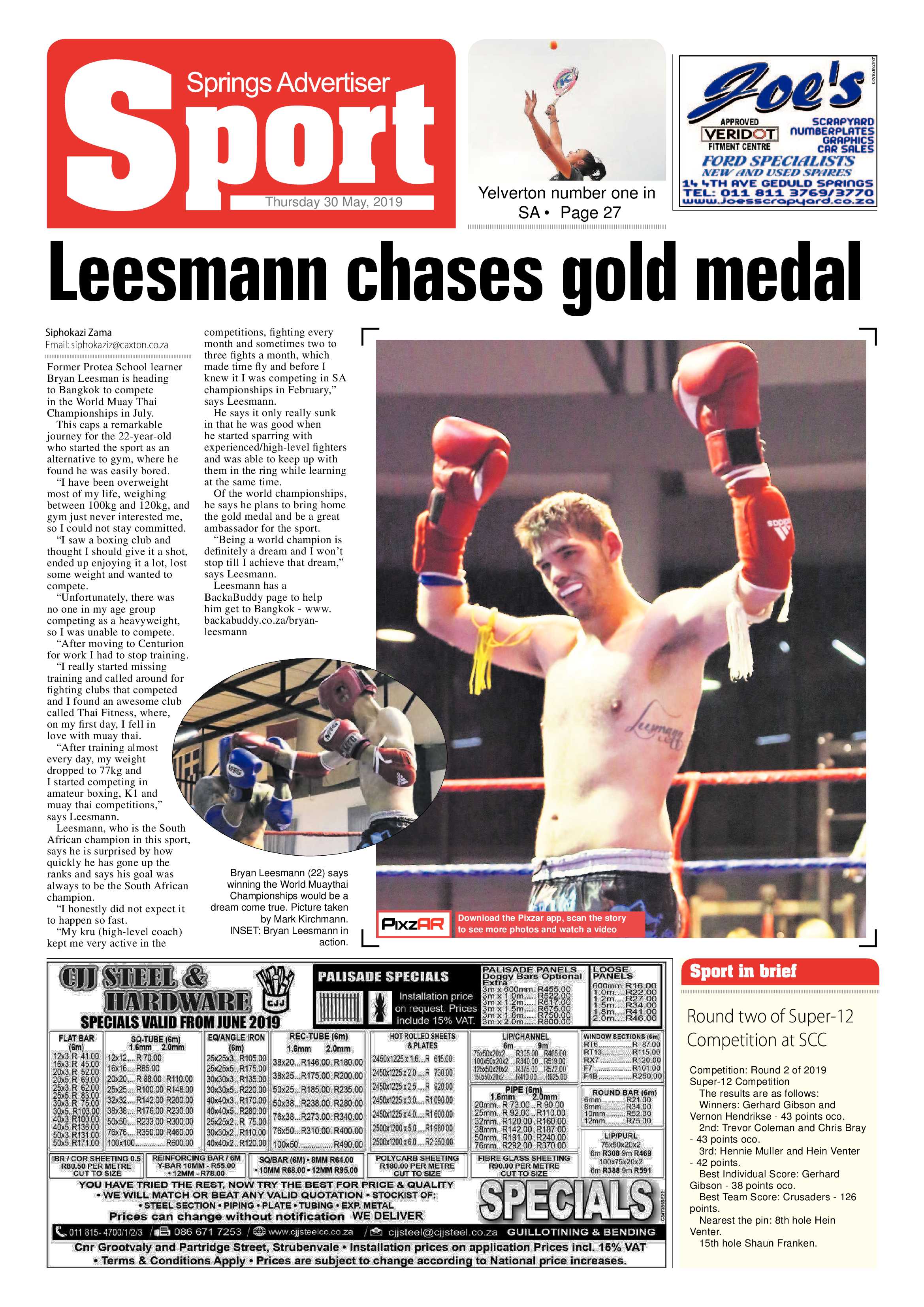 Springs Advertiser 30 May 2019 page 28
