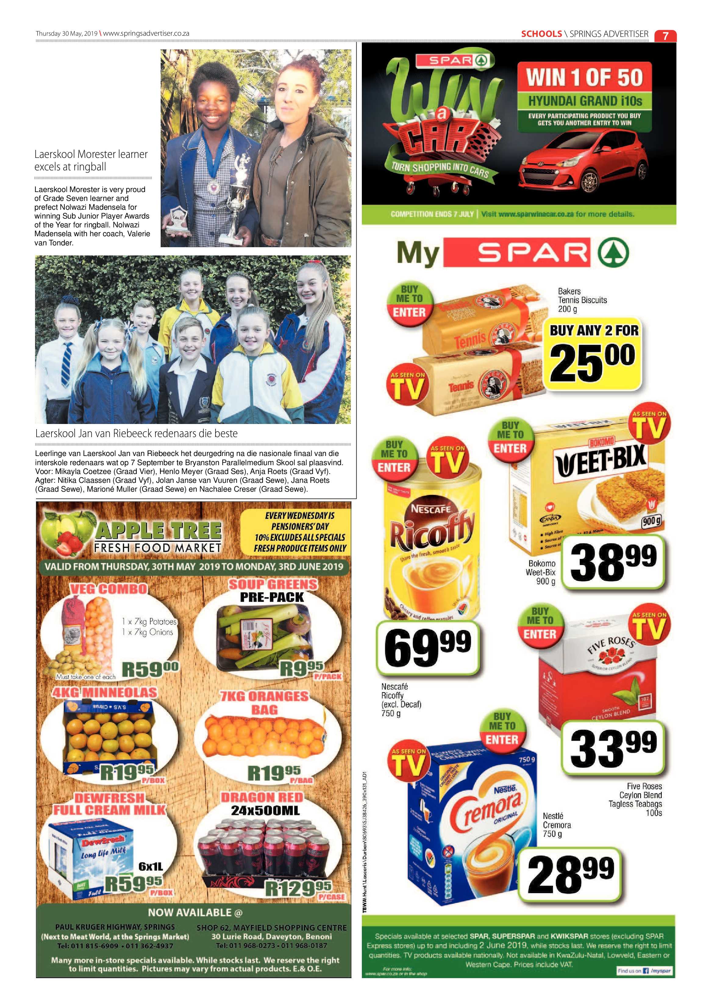 Springs Advertiser 30 May 2019 page 7