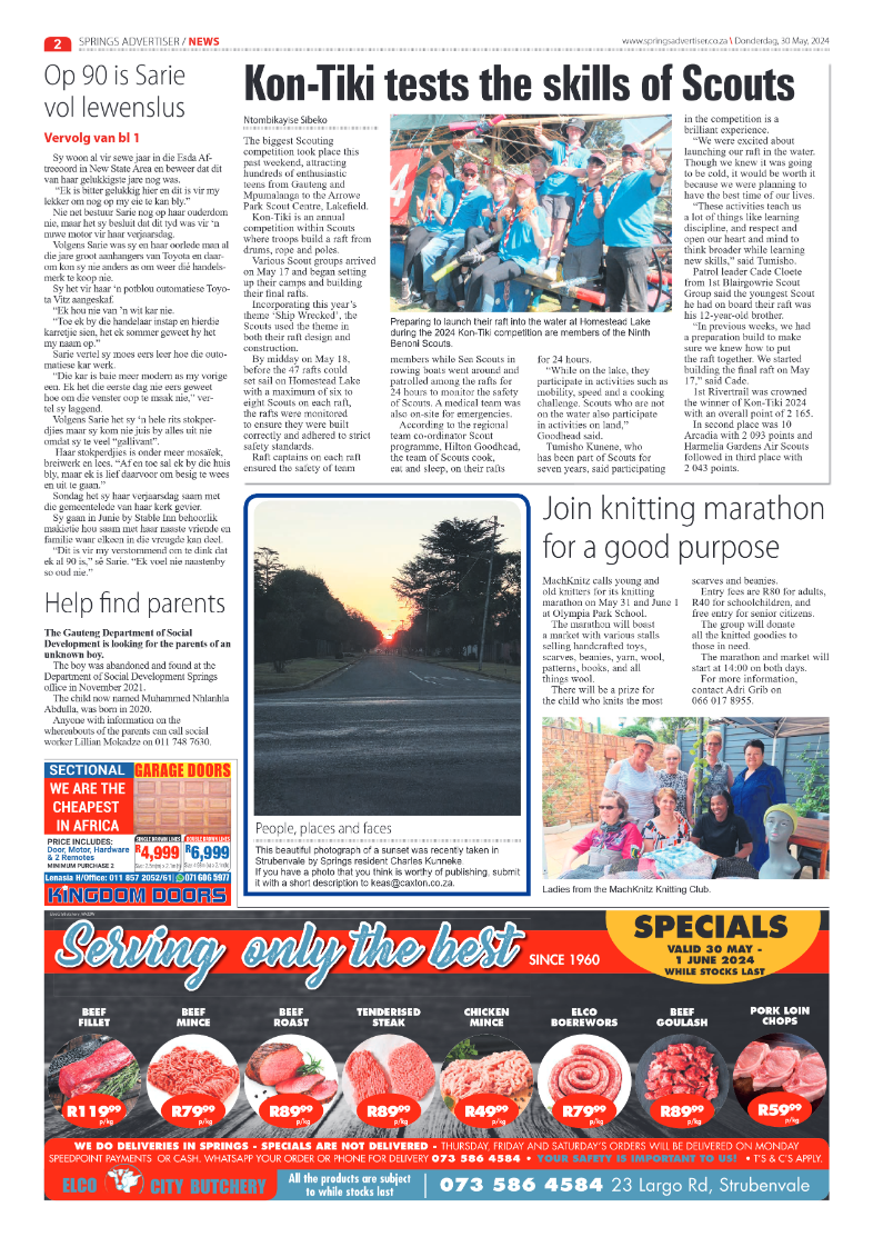 Springs Advertiser 30 May 2024 page 2