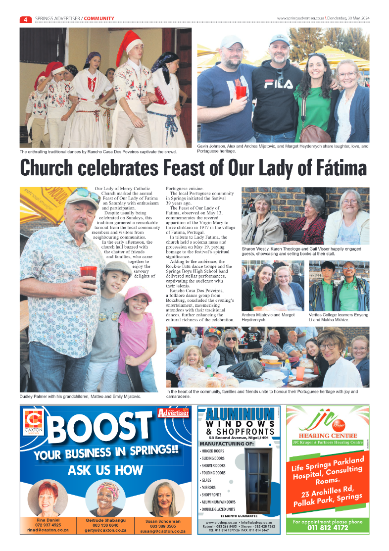 Springs Advertiser 30 May 2024 page 4