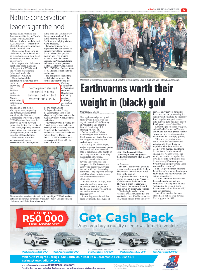 Springs Advertiser 30 May 2024 page 5