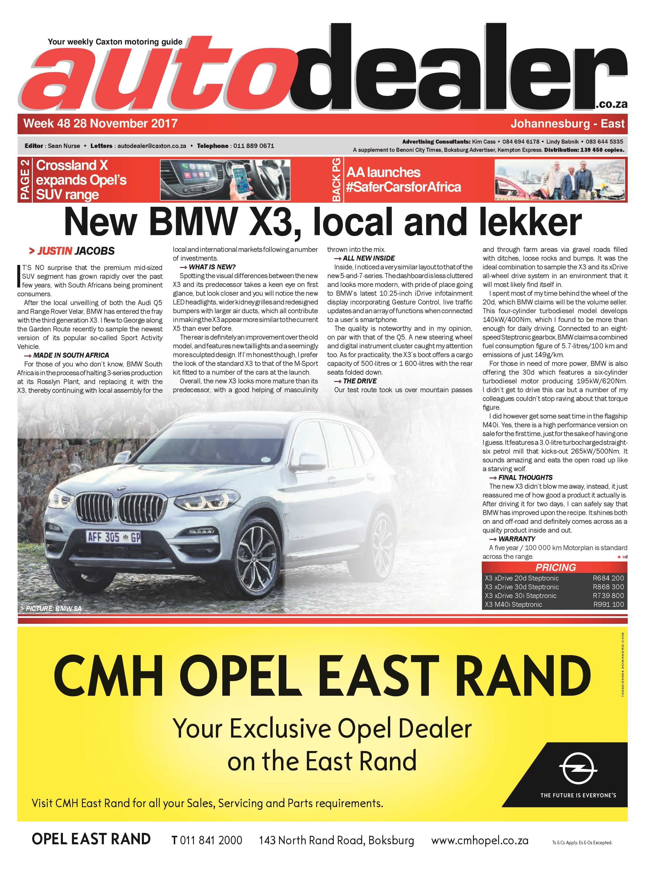 Springs Advertiser 30 November 2017 page 25