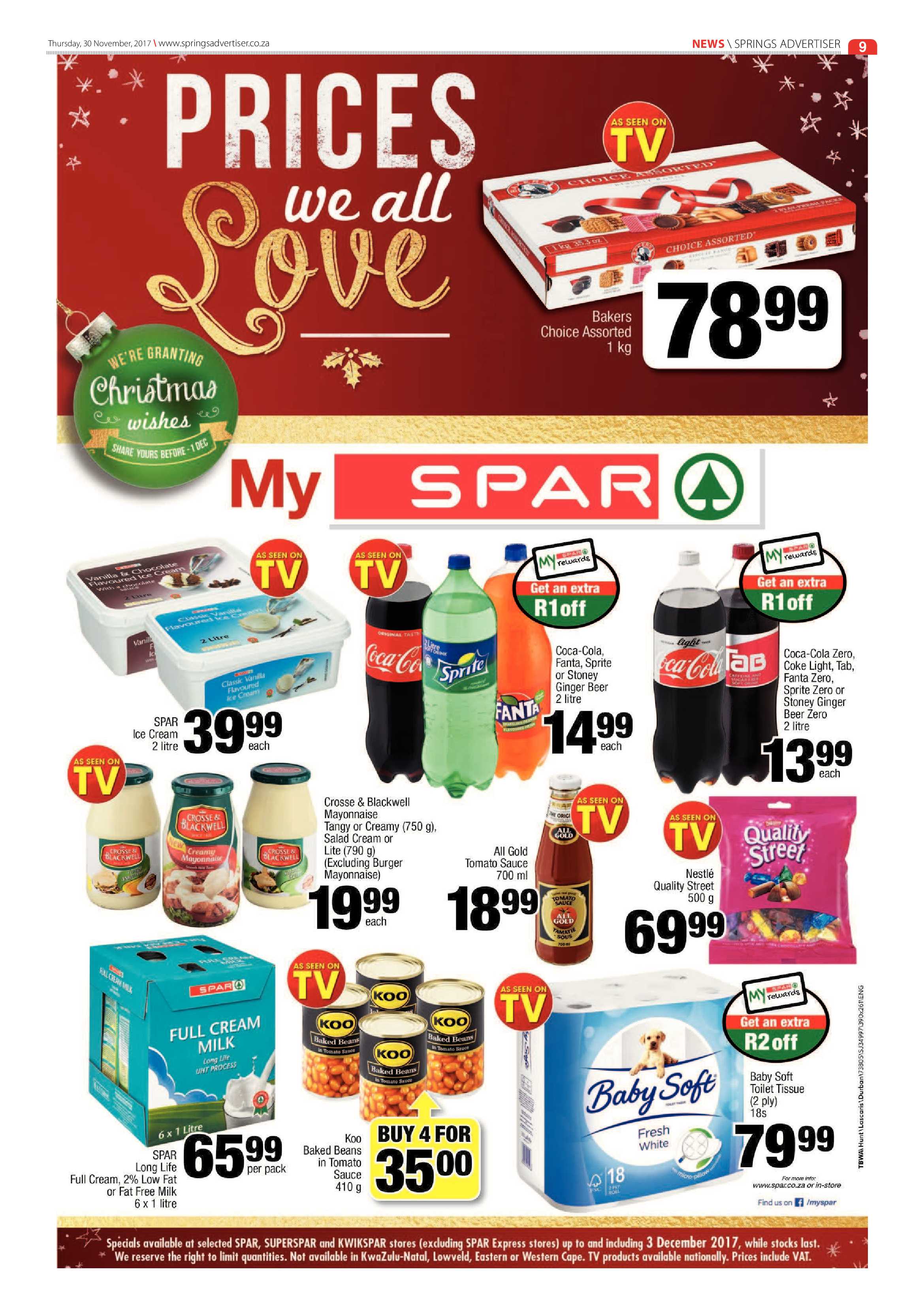 Springs Advertiser 30 November 2017 page 9