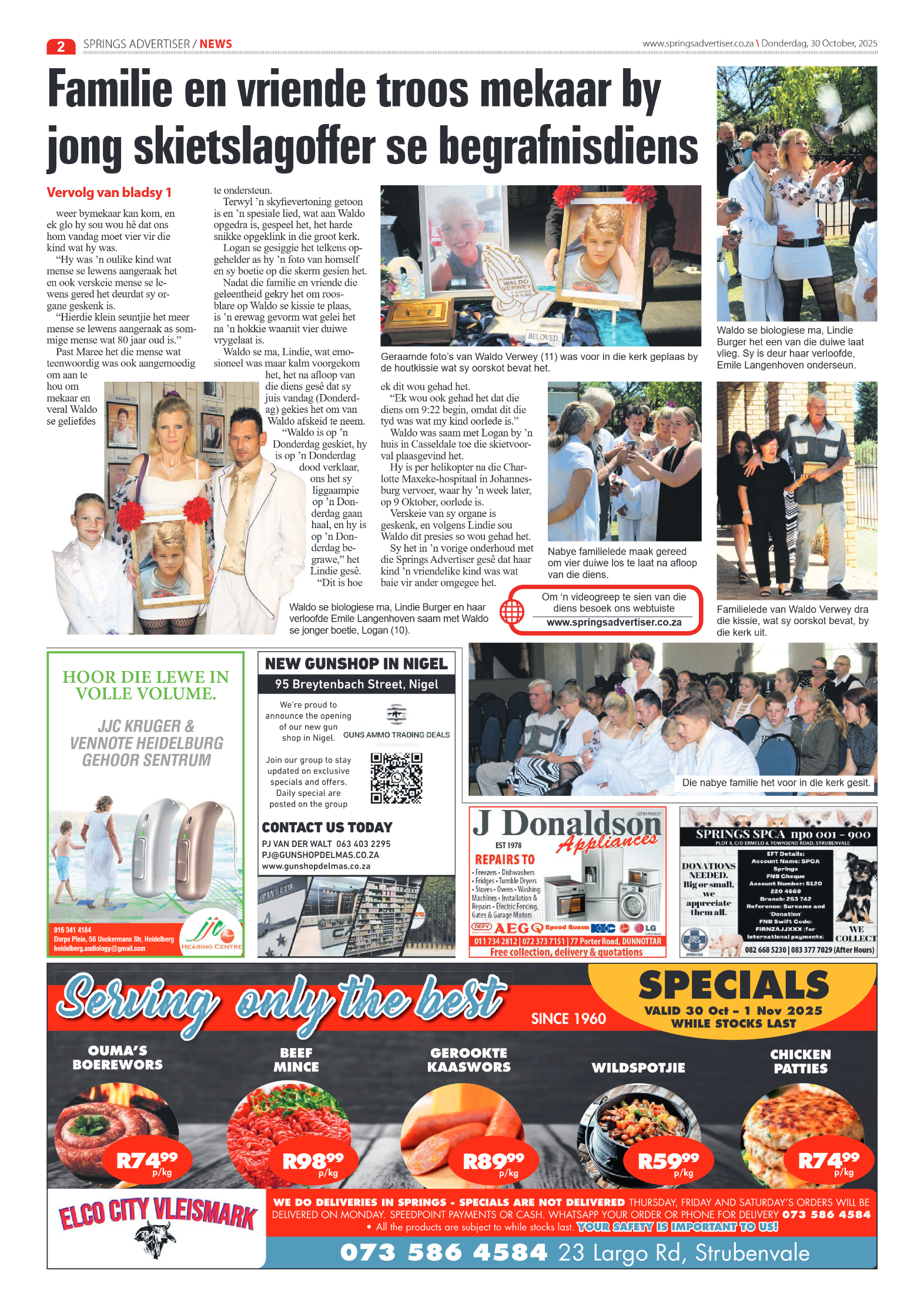 Springs Advertiser 30 October 2025 page 2