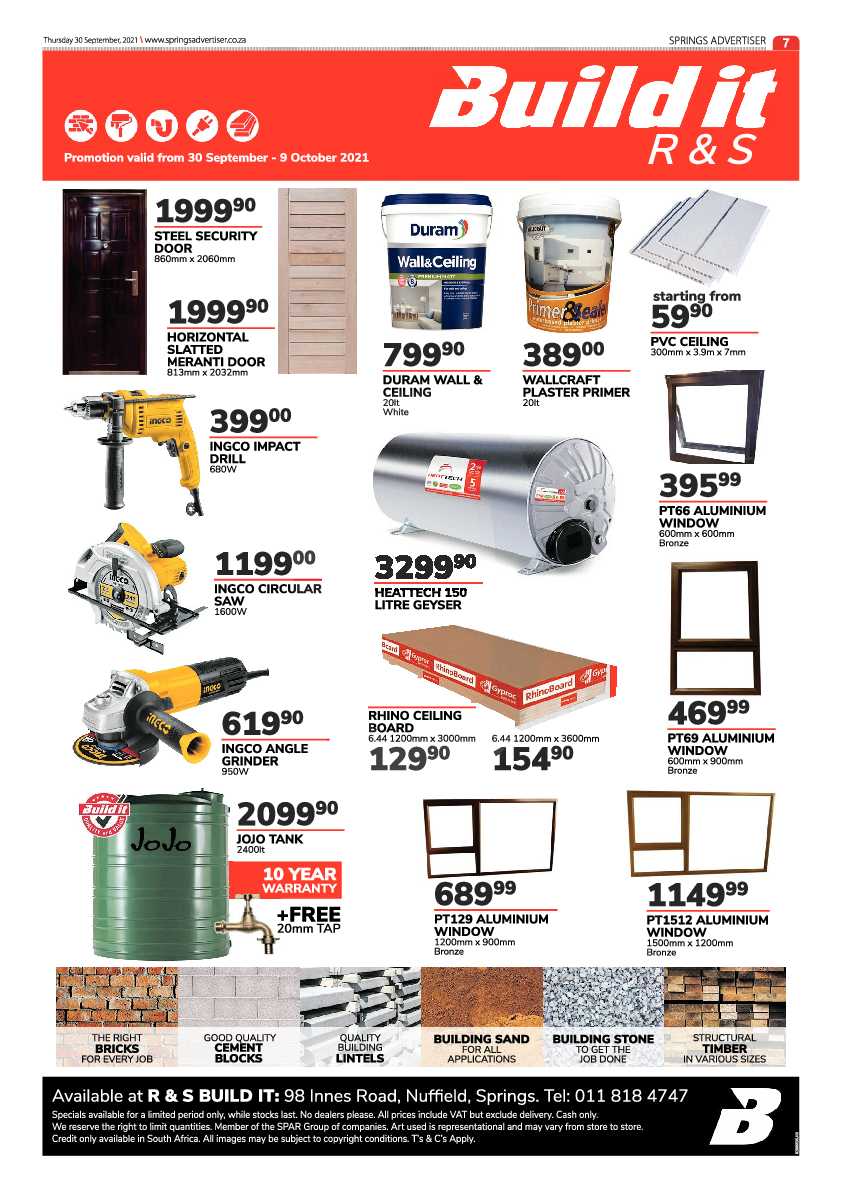 Springs Advertiser 30 September 2021 page 7