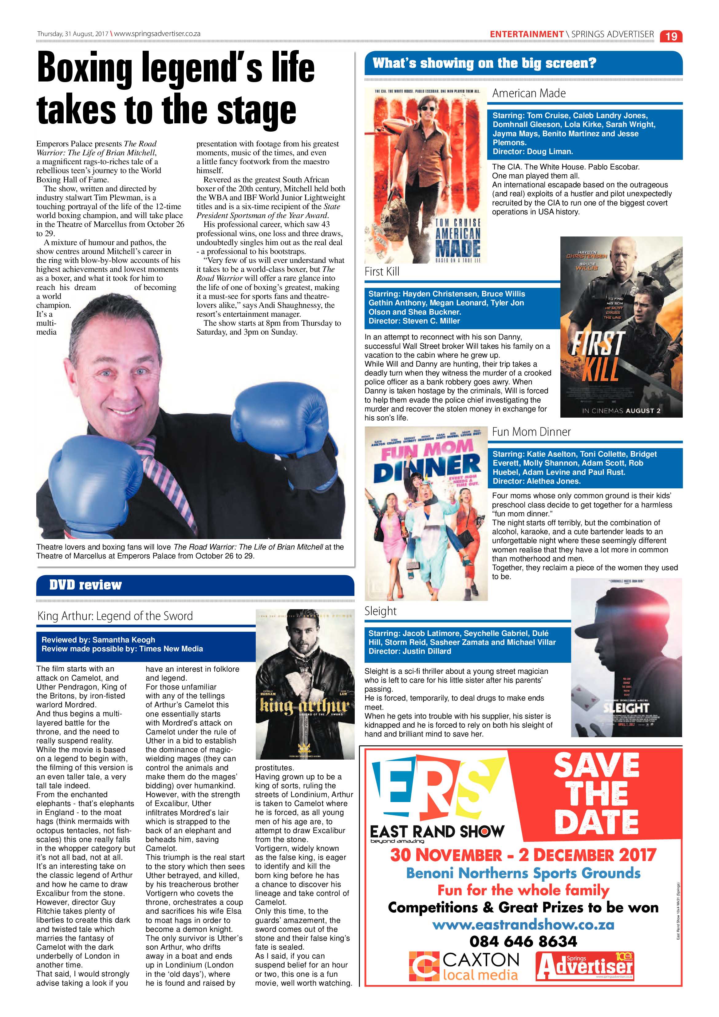Springs Advertiser 31 August 2017 page 19