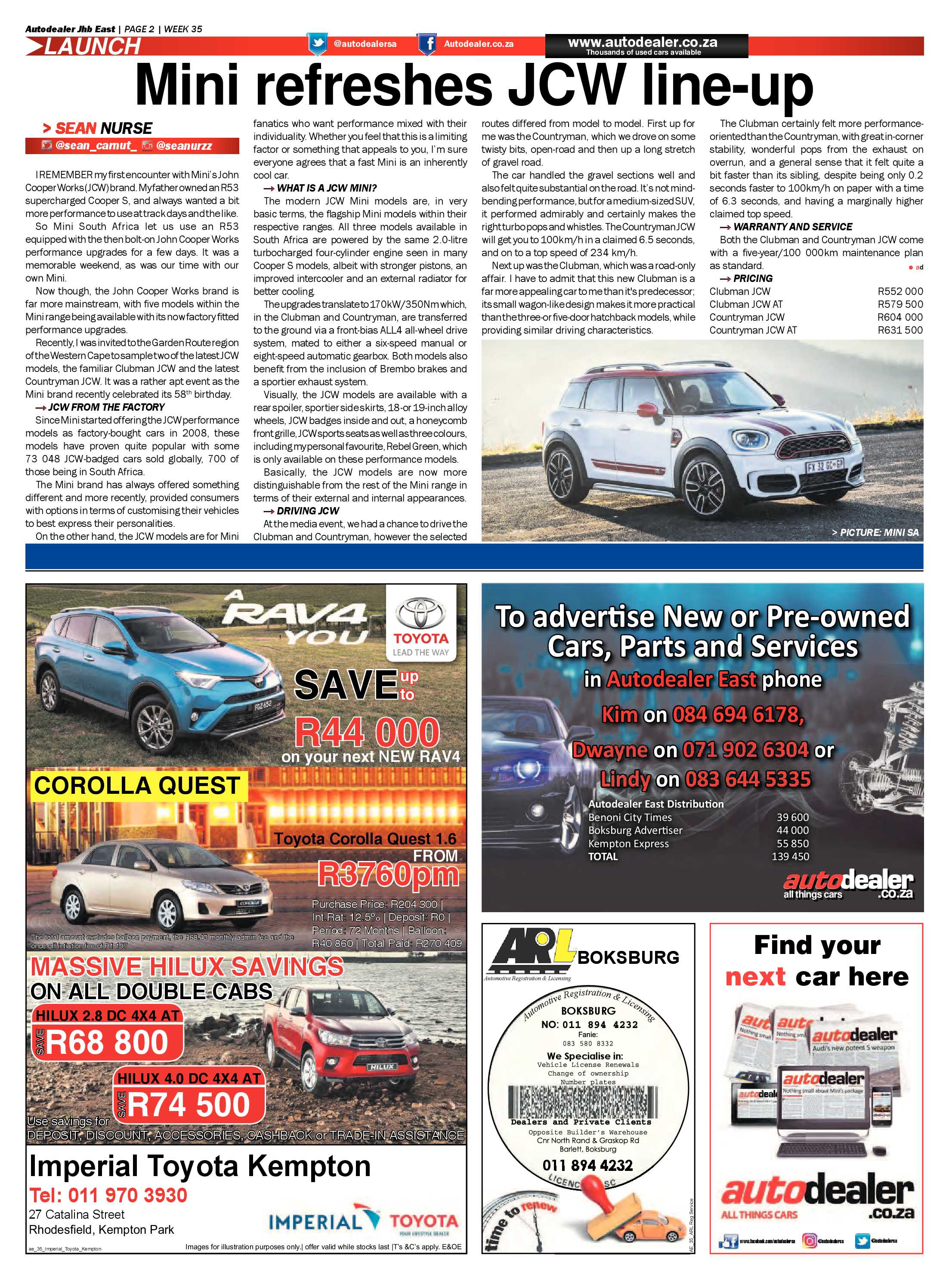 Springs Advertiser 31 August 2017 page 34