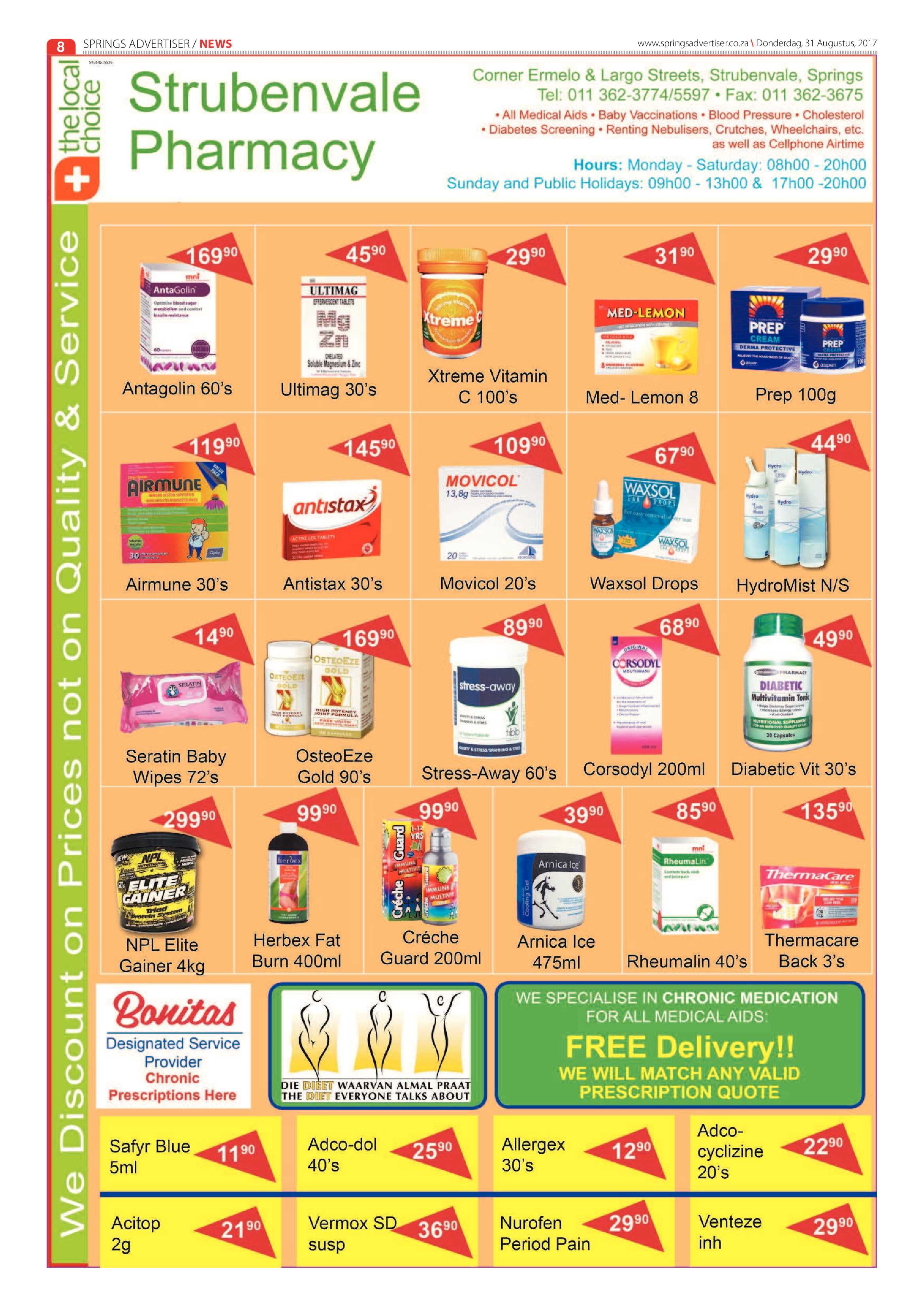 Springs Advertiser 31 August 2017 page 8