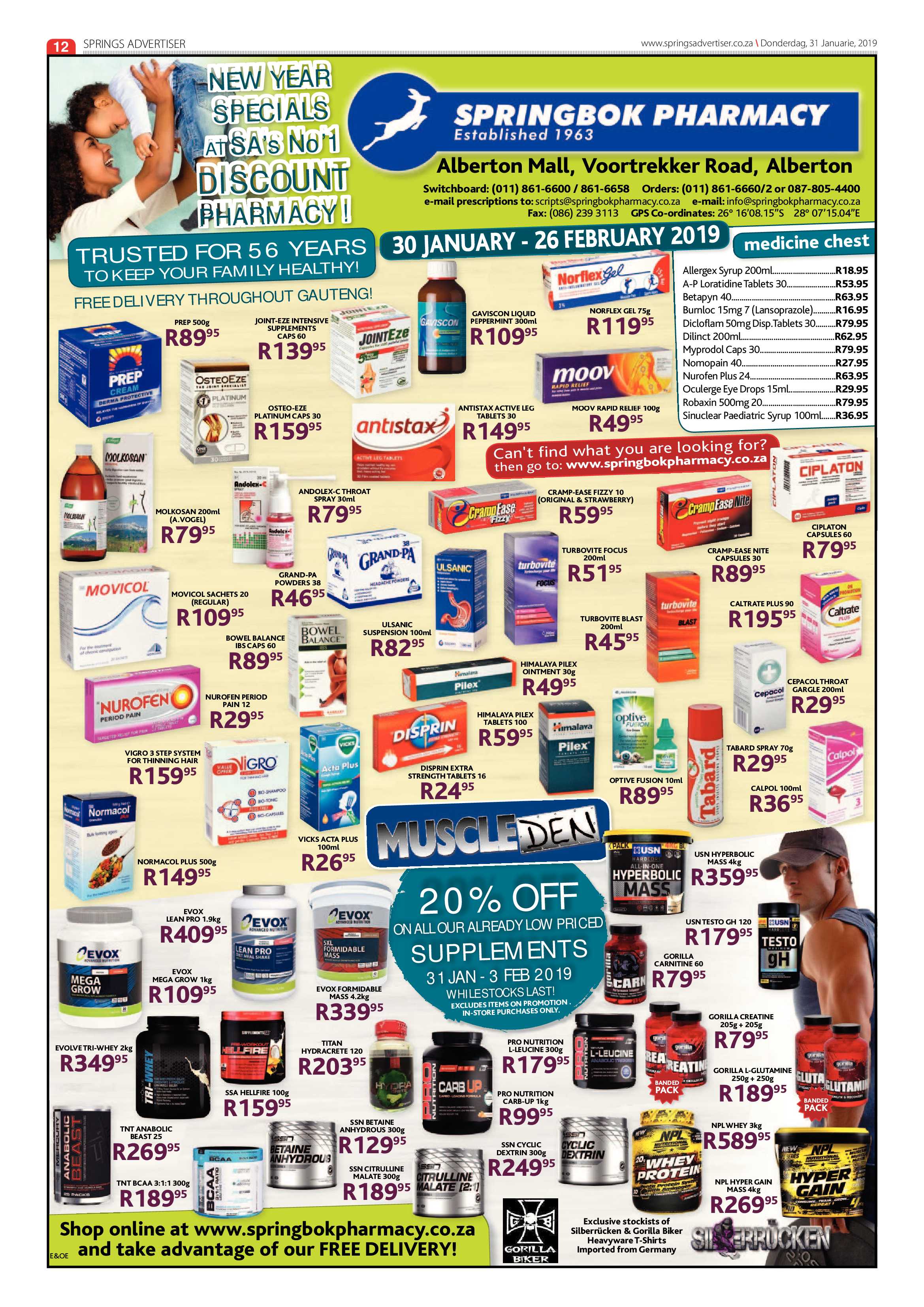 Springs Advertiser 31 January 2019 page 12