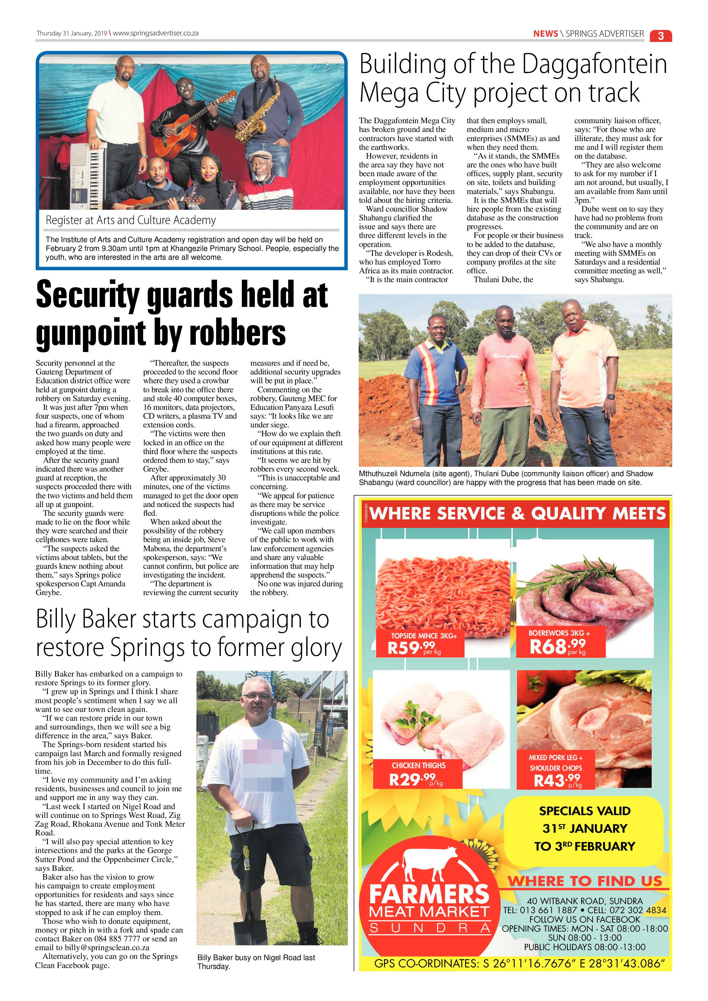 Springs Advertiser 31 January 2019 page 3