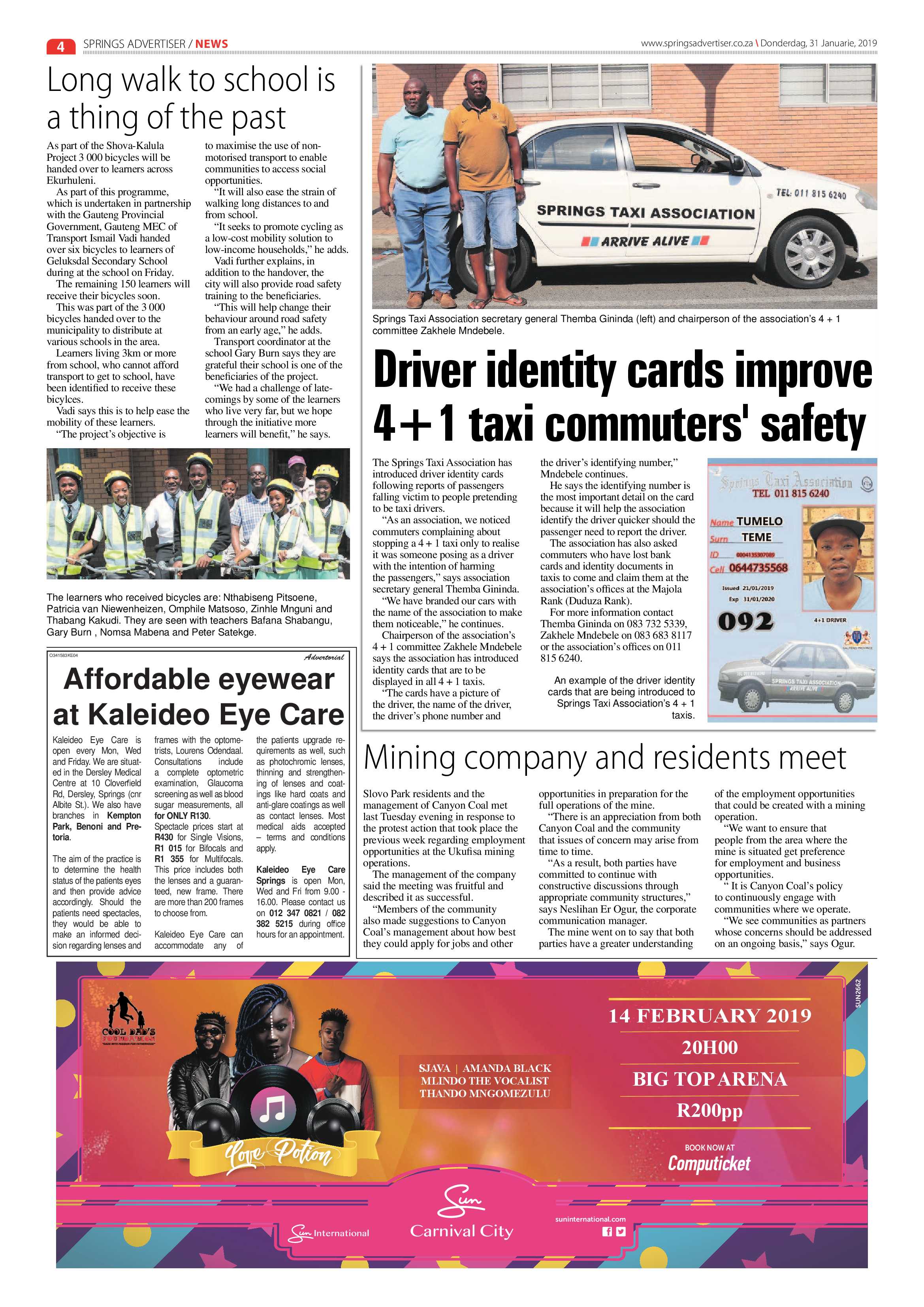 Springs Advertiser 31 January 2019 page 4