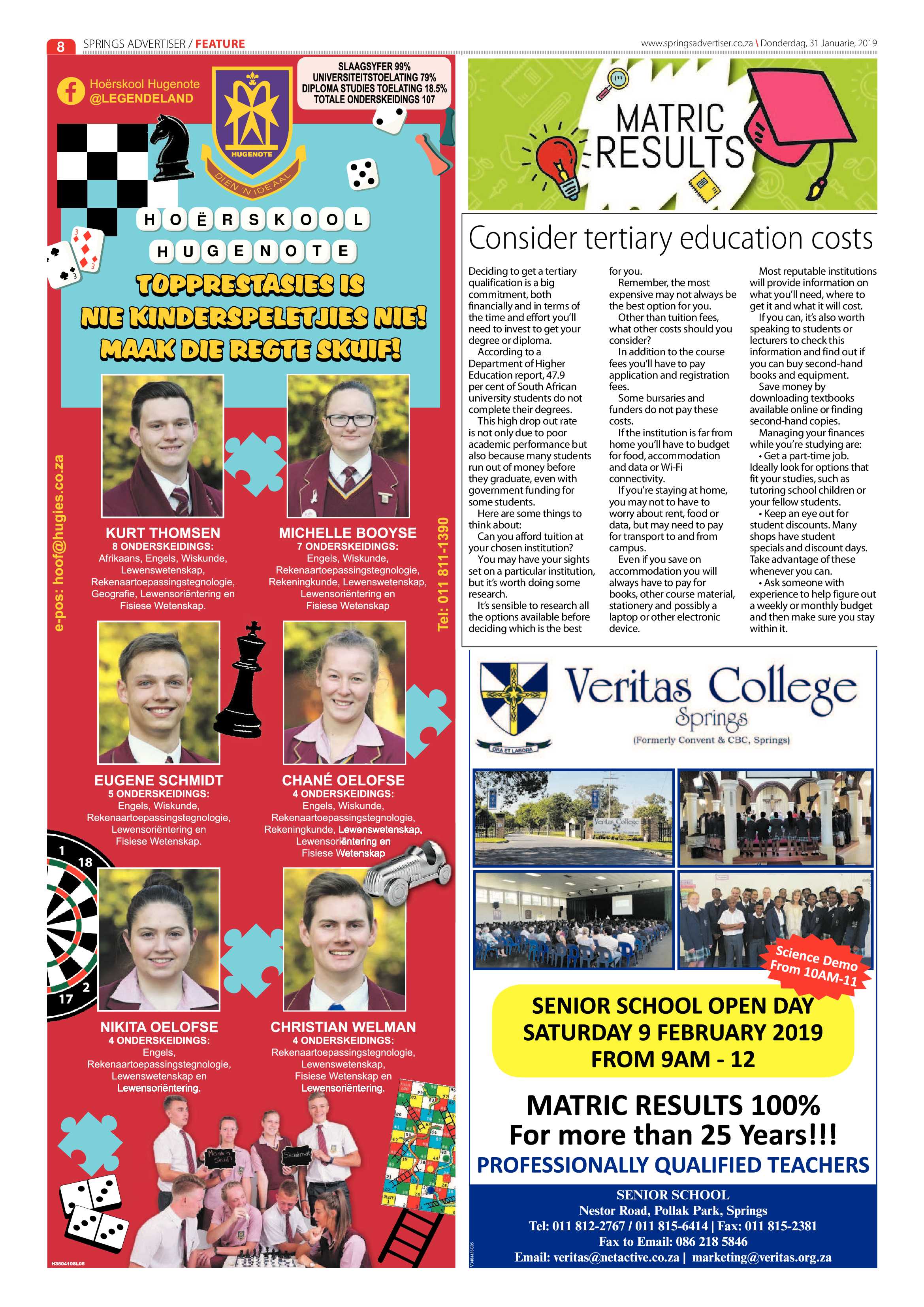 Springs Advertiser 31 January 2019 page 8