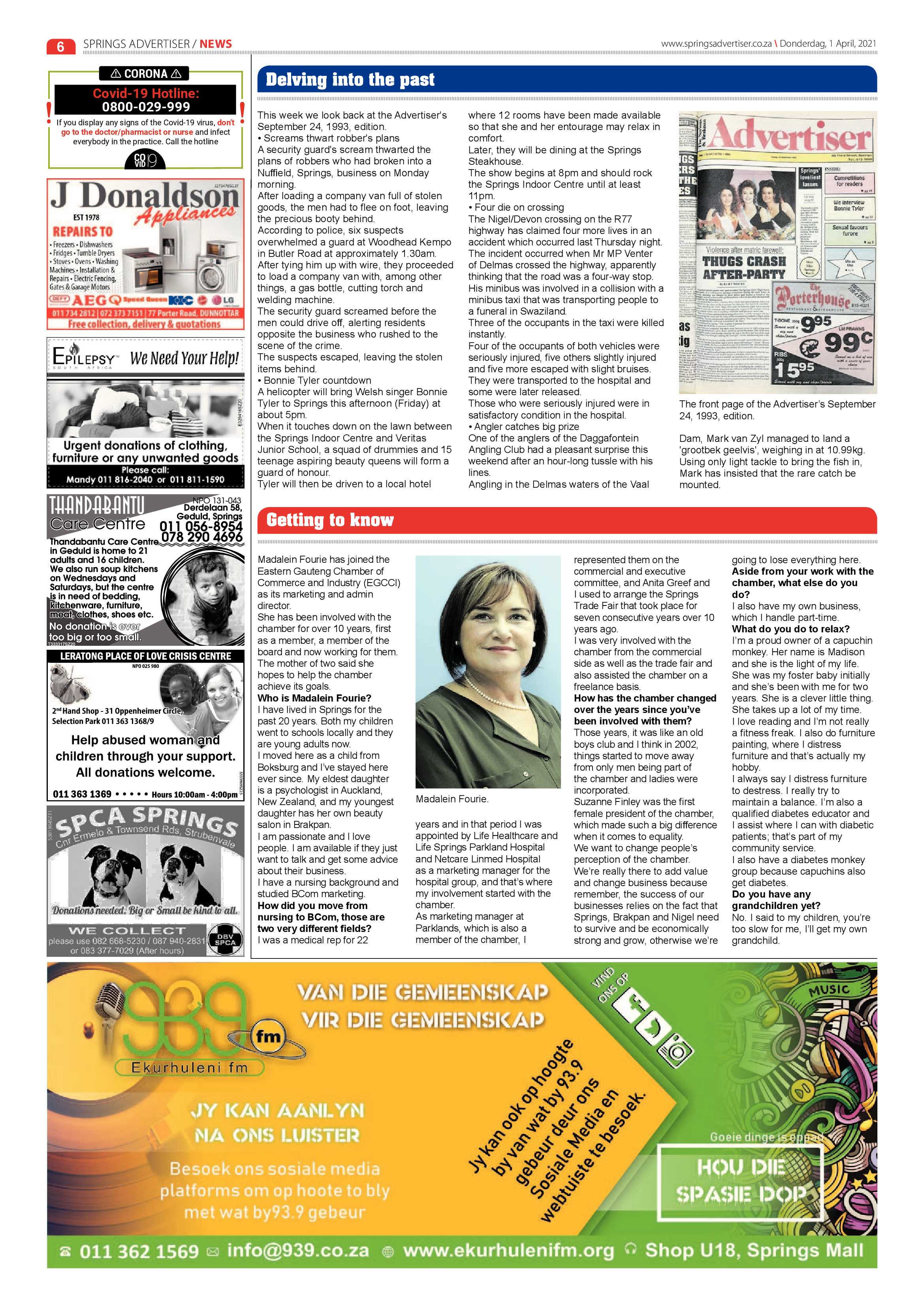 Springs Advertiser 31 March 2021 page 6