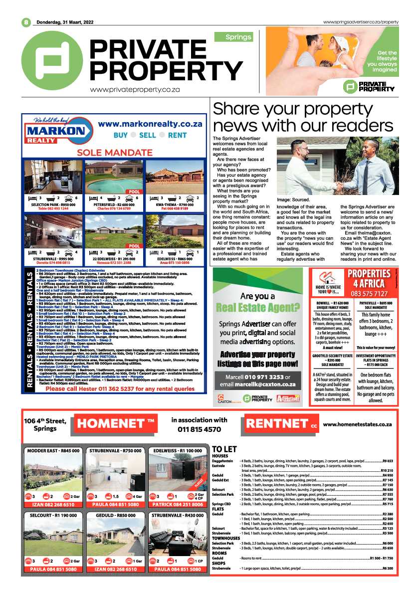 Springs Advertiser 31 March 2022 page 8