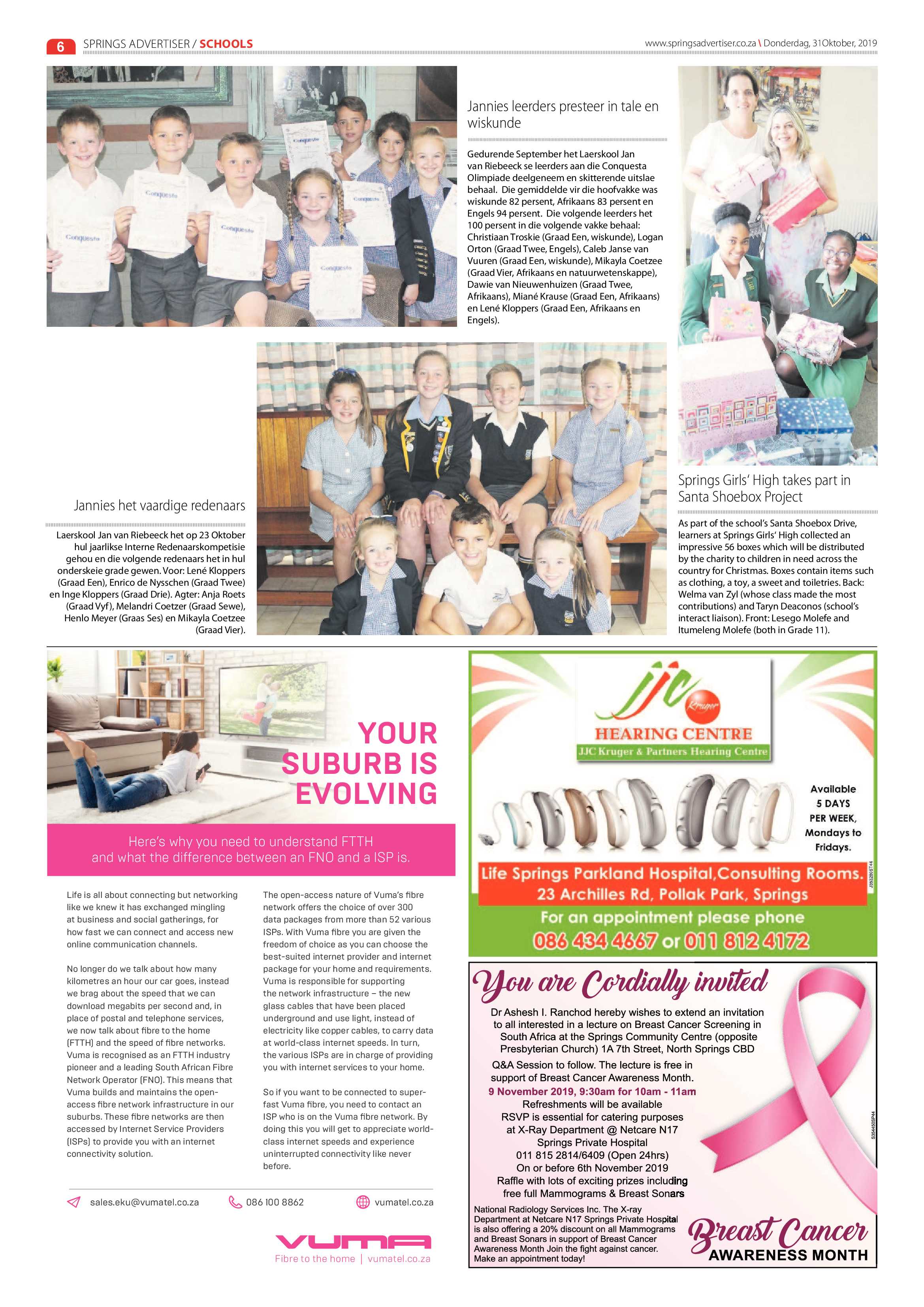 Springs Advertiser 31 October 2019 page 6