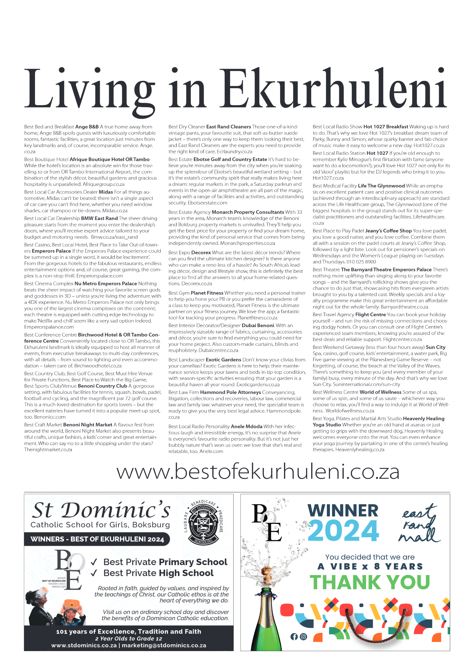 Springs Advertiser 31 October 2024 page 12