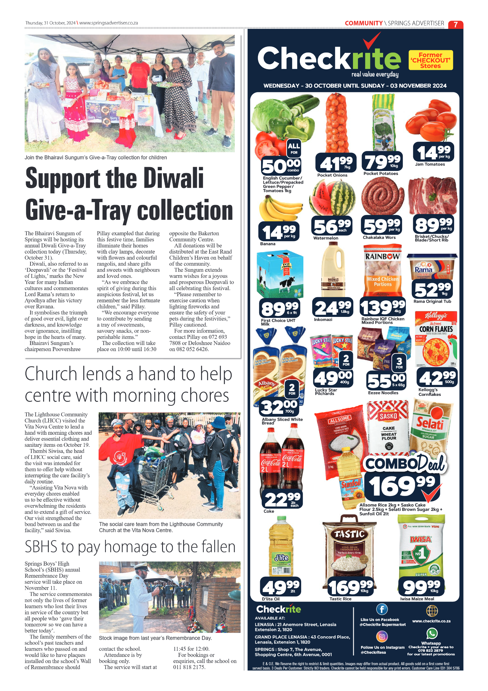 Springs Advertiser 31 October 2024 page 15